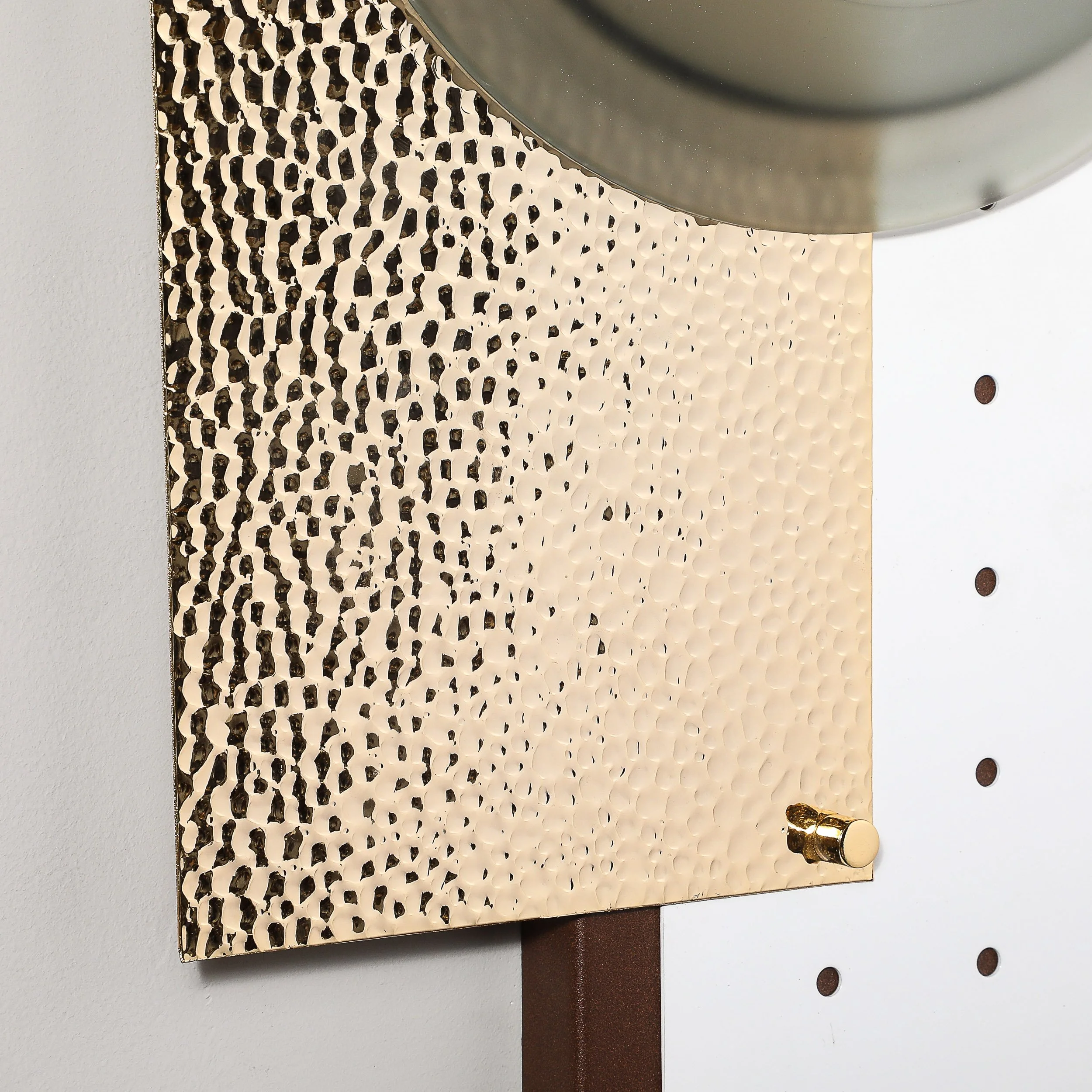 Modern Brutalist Multi-Paneled Sconces in Walnut, Polished Brass & White Enamel - High Style Deco 6.jpg