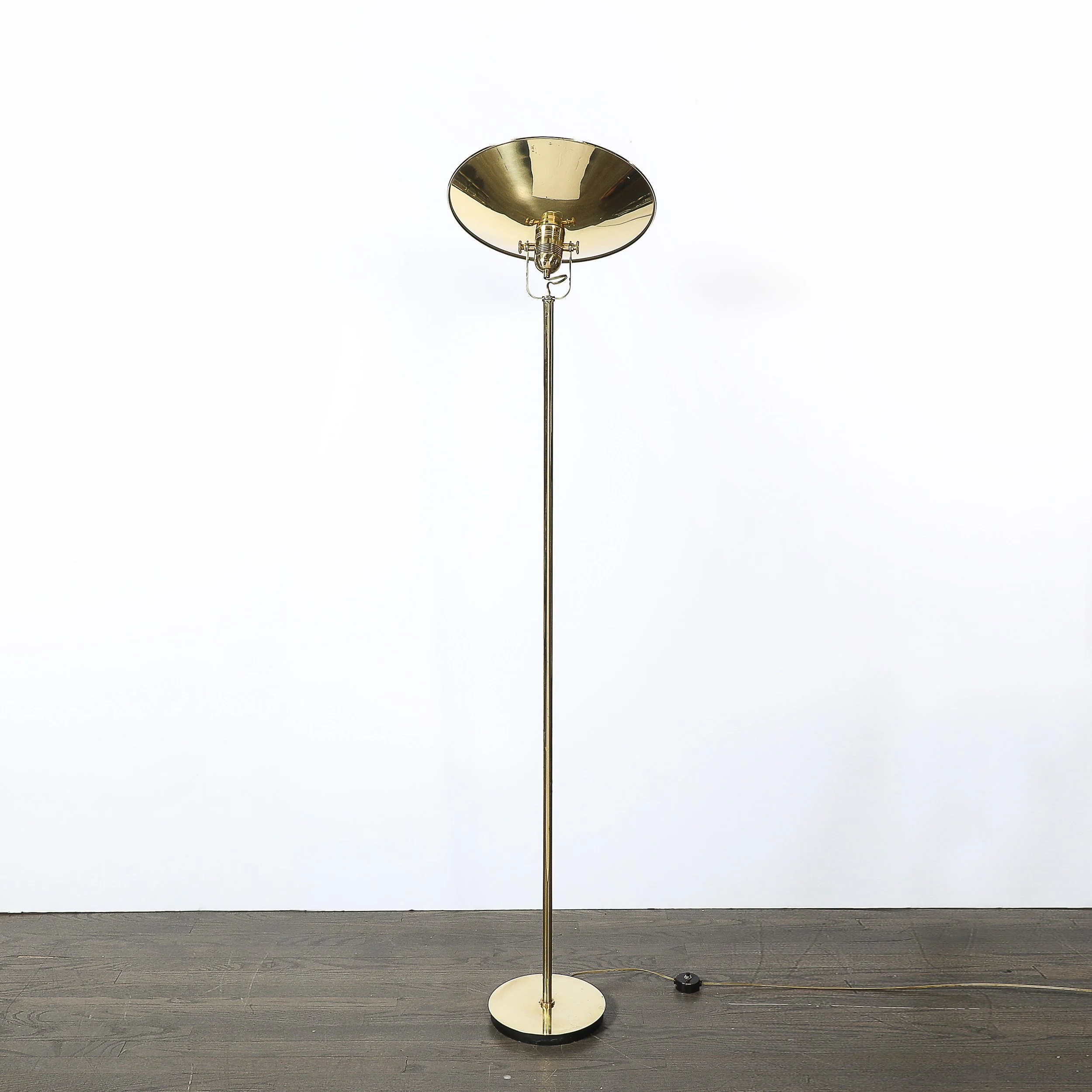 Pair of Mid-Century Articulating Polished Brass Torchieres signed Nessen Studios - High Style Deco 20.jpg