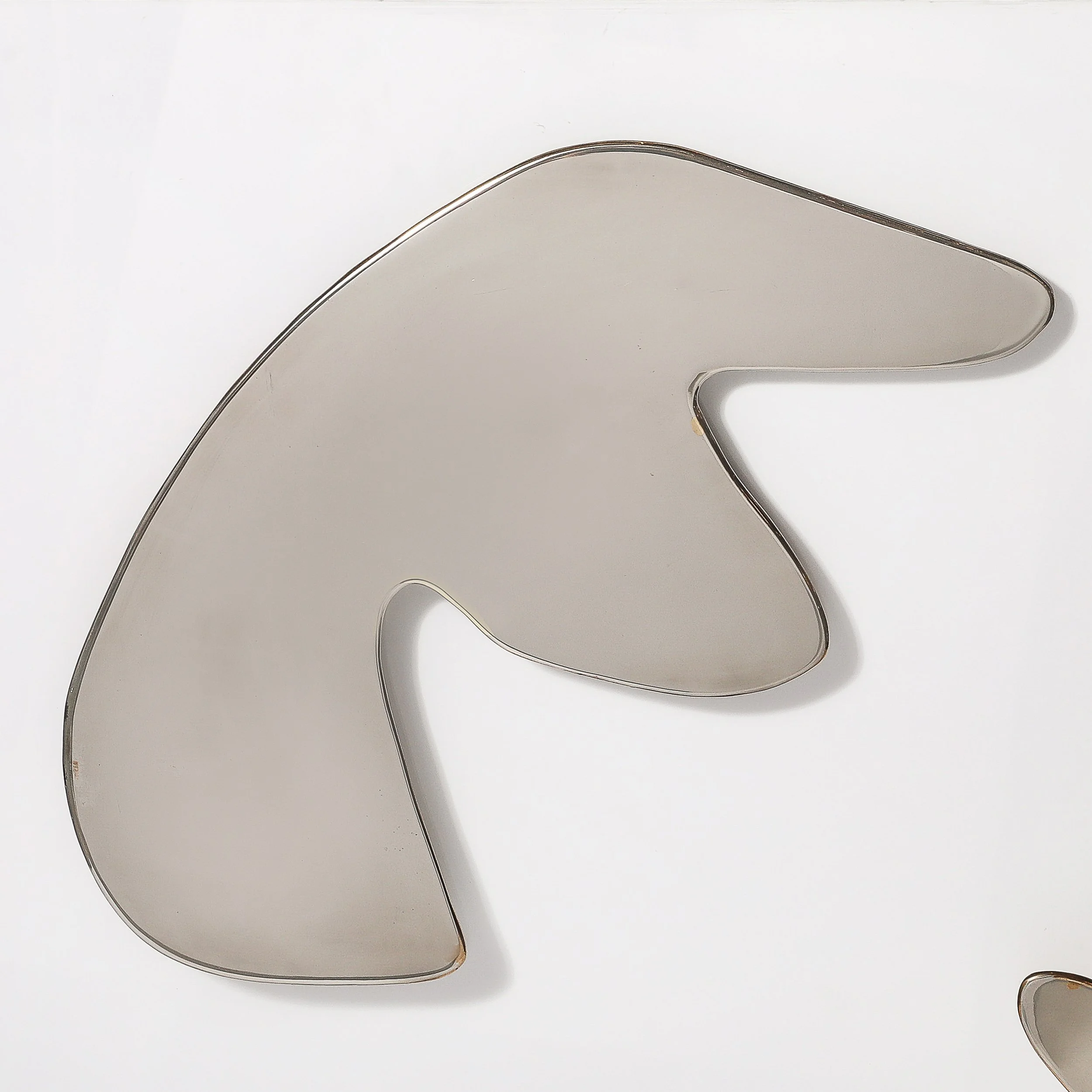 MidCentury Abstract Geometric Chrome & Lucite Wall Sculpture signed Harold Sclar - High Style Deco 1.jpg
