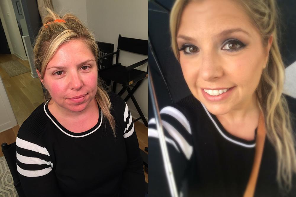 Makeup - Before and After by Blende Beauty