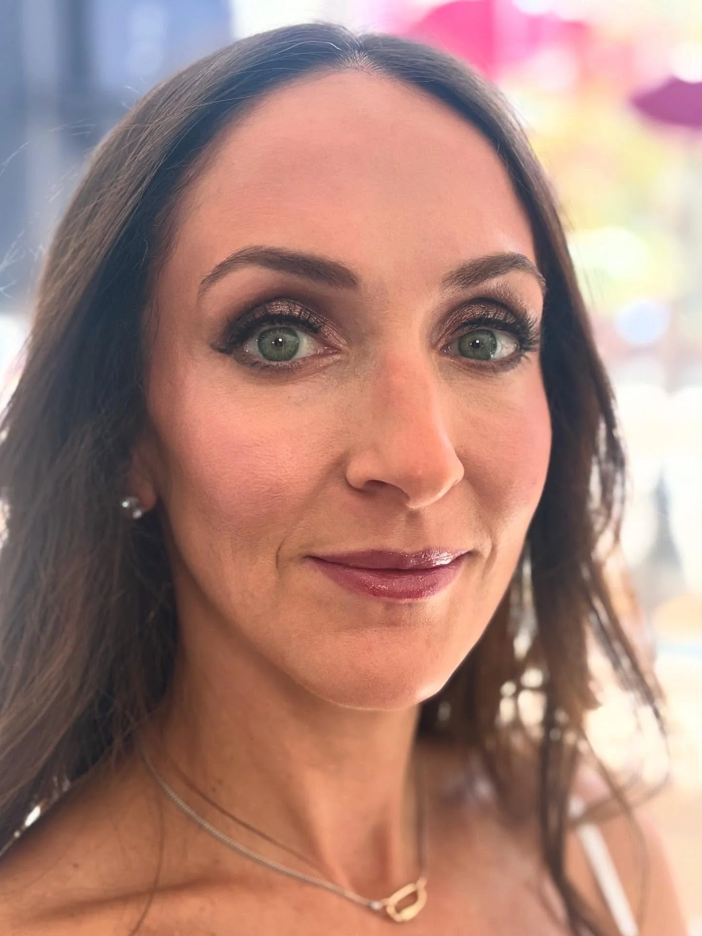 Event makeup for our gorgeous client. Soft Glam. #event #eventmakeup #njmakeup #softglam #romanticmakeup