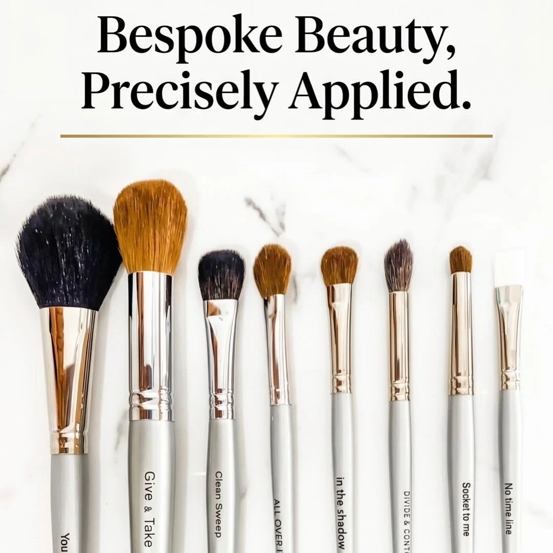YES brushes matter! The right brushes elevates your makeup application, even if you don't really know what you're doing😂
Get your set and see the difference. 
Purchase online or in studio.
#makeupbrushes #veganbrushes #makeupapplication #Westfield #