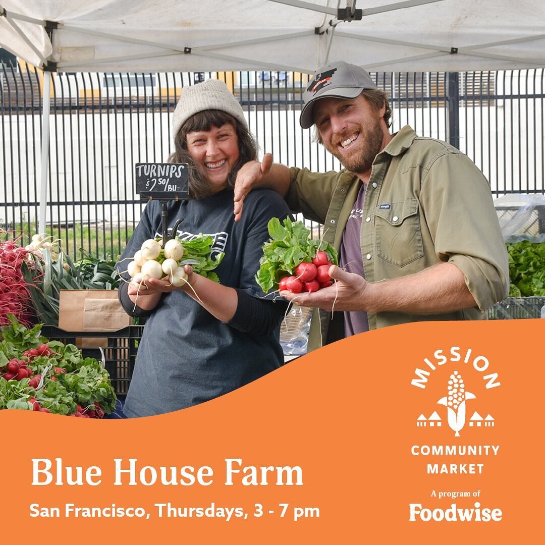 And we&rsquo;re back! We&rsquo;ll be at the Mission Community Market starting this Thursday 3/14, 3 &mdash; 7 p.m. Come say hey and get your veggies and dry beans (psst&hellip; we&rsquo;re also gearing up for 🍓 soon). @missionmercado @foodwise