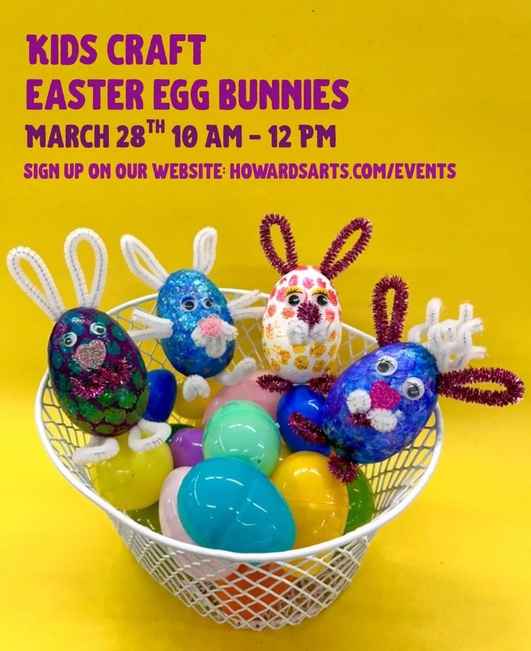 Kid's Craft Workshop- Easter Egg Bunnies
