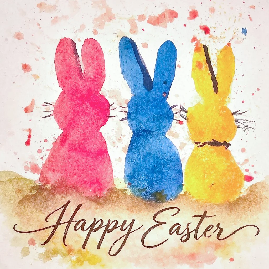 Watercolor Easter Card Workshop