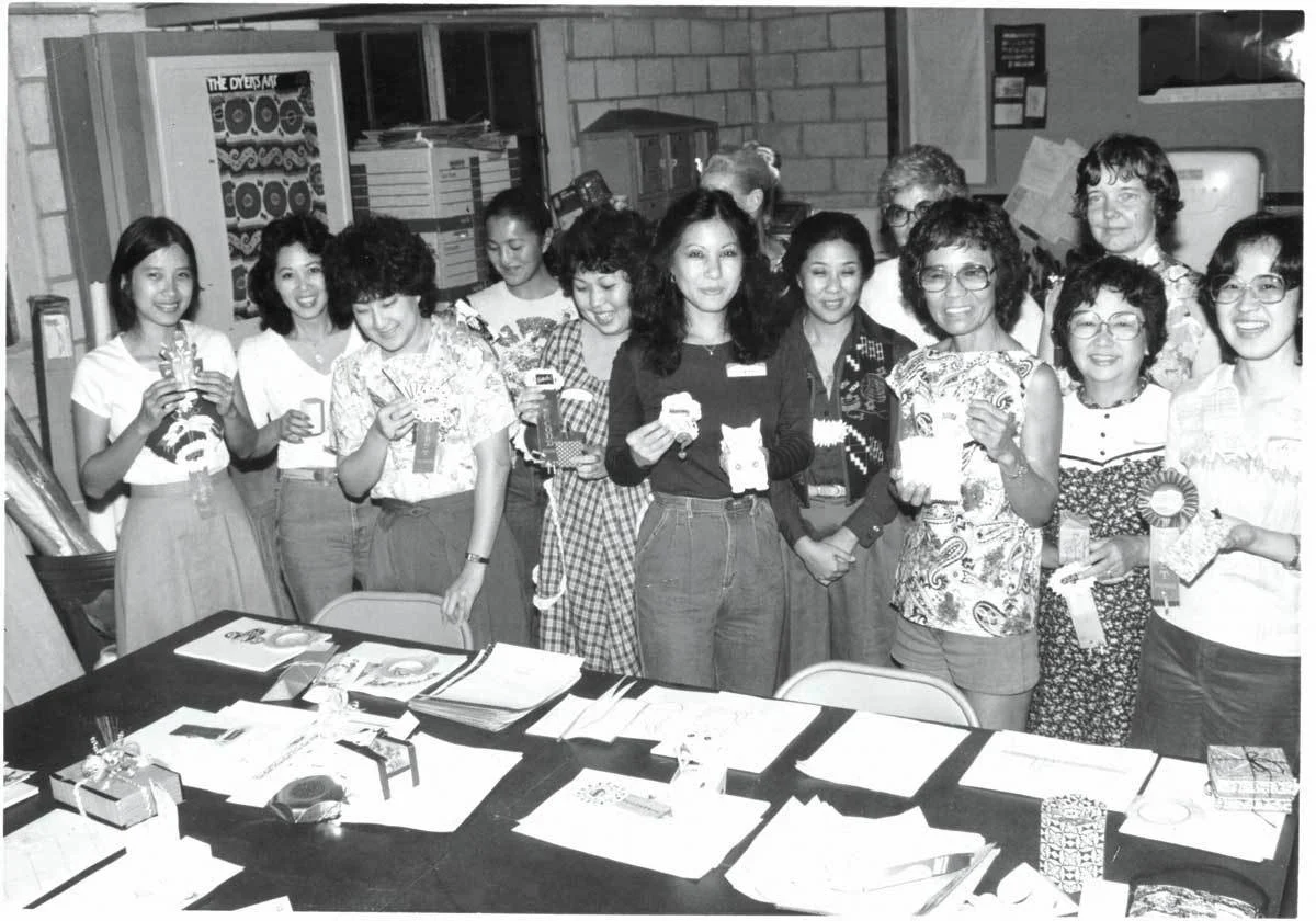 Box making reunion, ca. 1980