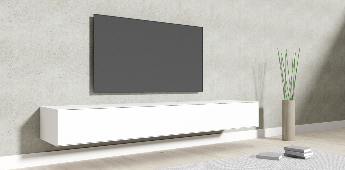geboren Slim zuurstof TV meubel op maat — Design Meubel Op Maat