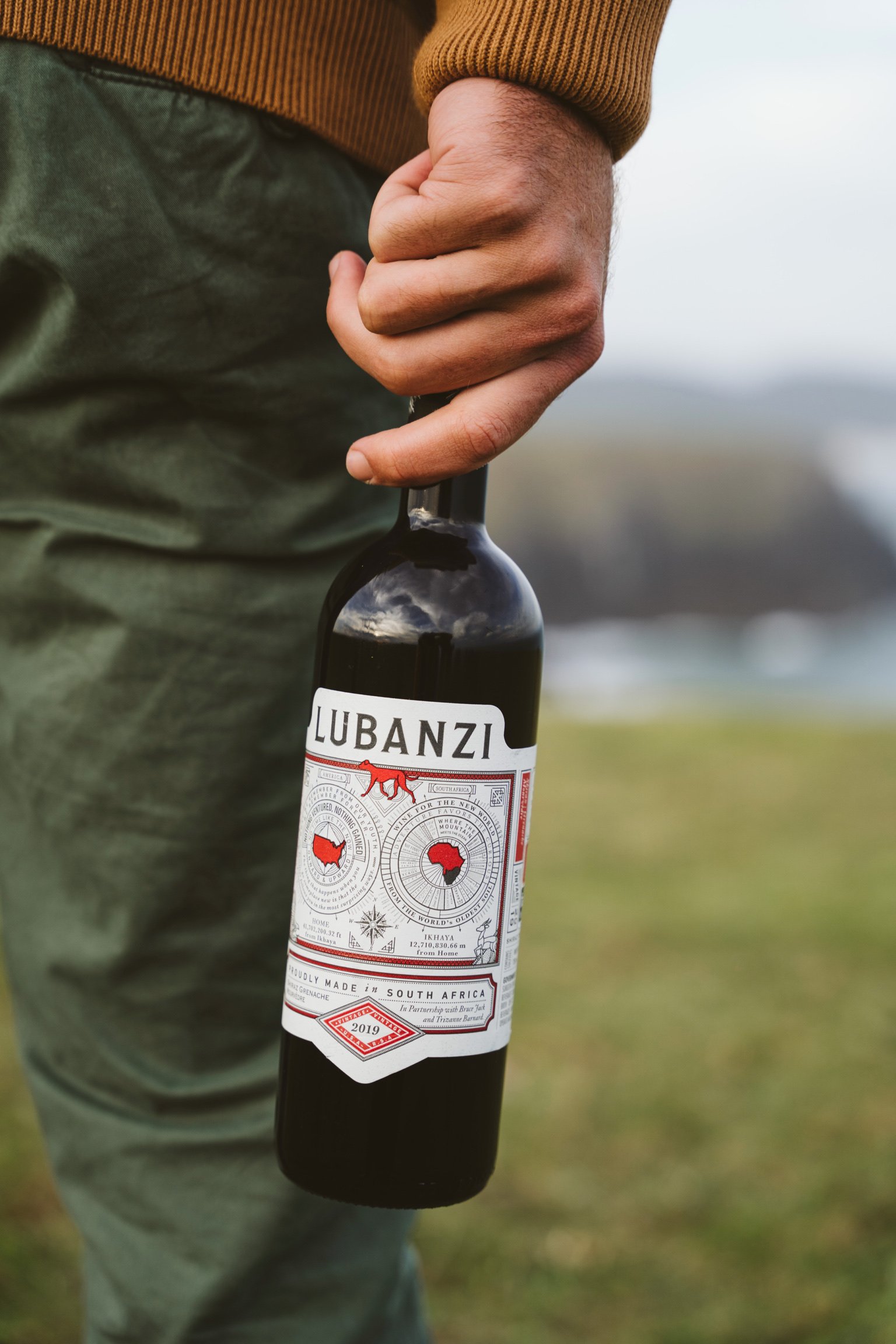 Lubanzi Red Blend Bottle with link to more product information