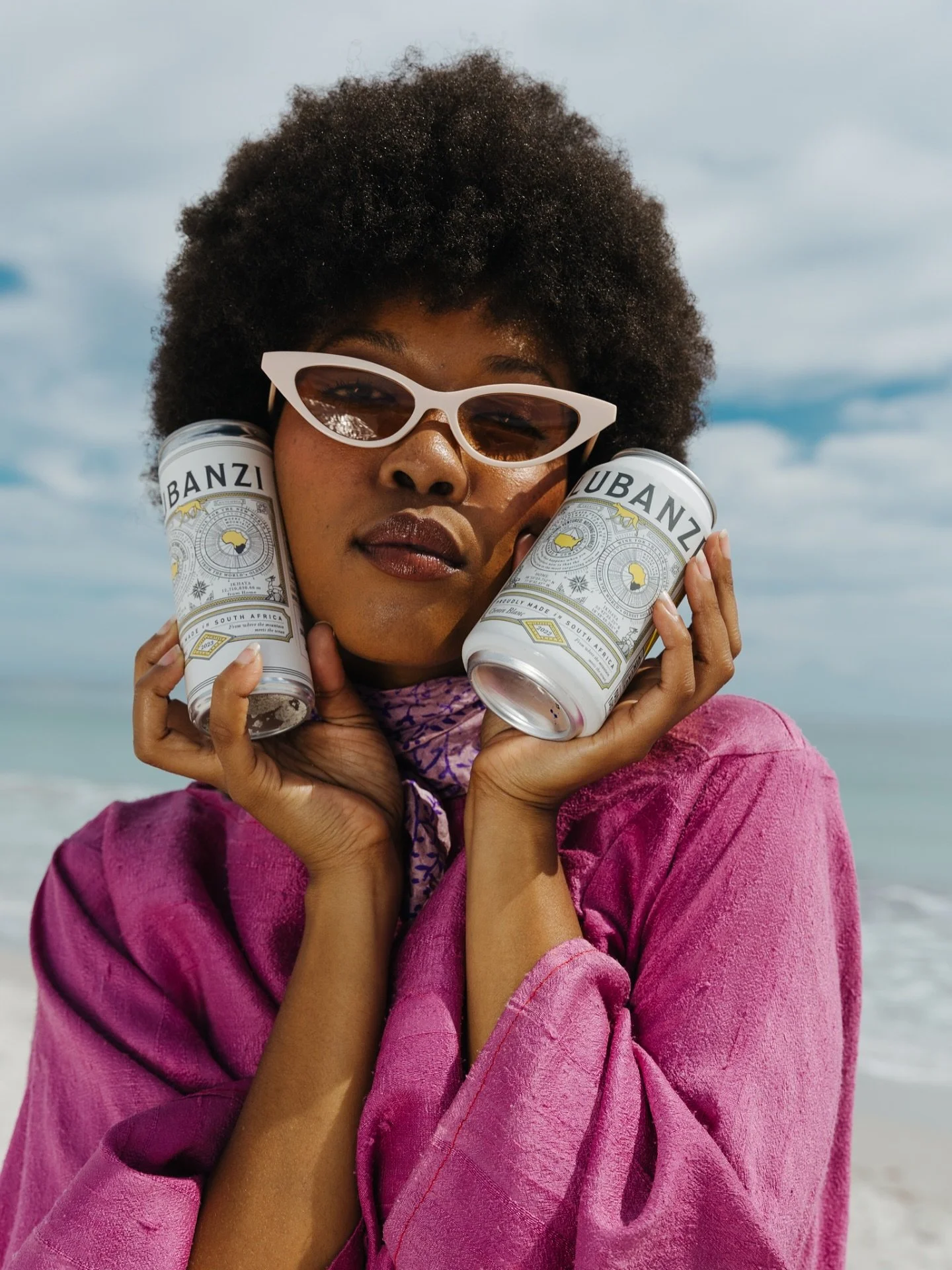 Weekend plans 🤝 Lubanzi Chenin Blanc
#CheninBlan #cannedwine #beachy