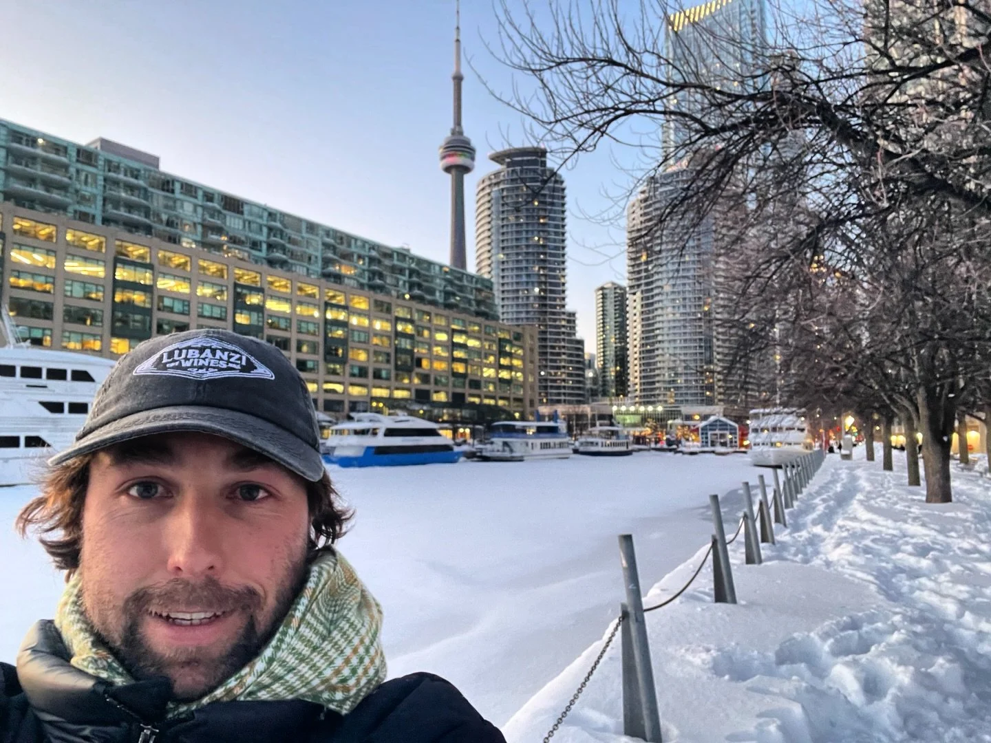 Hello from a very snowy Canada! ❄️⛄️Lubanzi = Lekker for any weather #Canada #SouthAfricanWine #winterwine