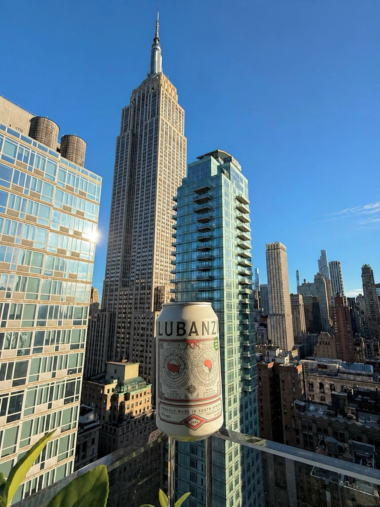 The views in New York are truly something else. Oh, and there&rsquo;s the Empire State Building in the back too!🗽
#NY #Lubanziwines #SouthAfricanWines