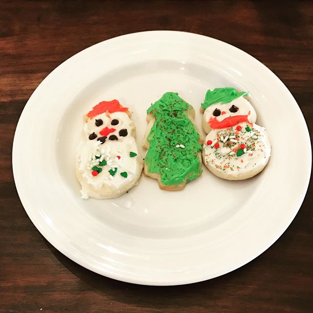 Making Christmas cookies with the girls I love -listening to @marcbroussard Magnolias and Mistletoe #christmas #happyplace #fathersanddaughters @janeyla @suzietracey