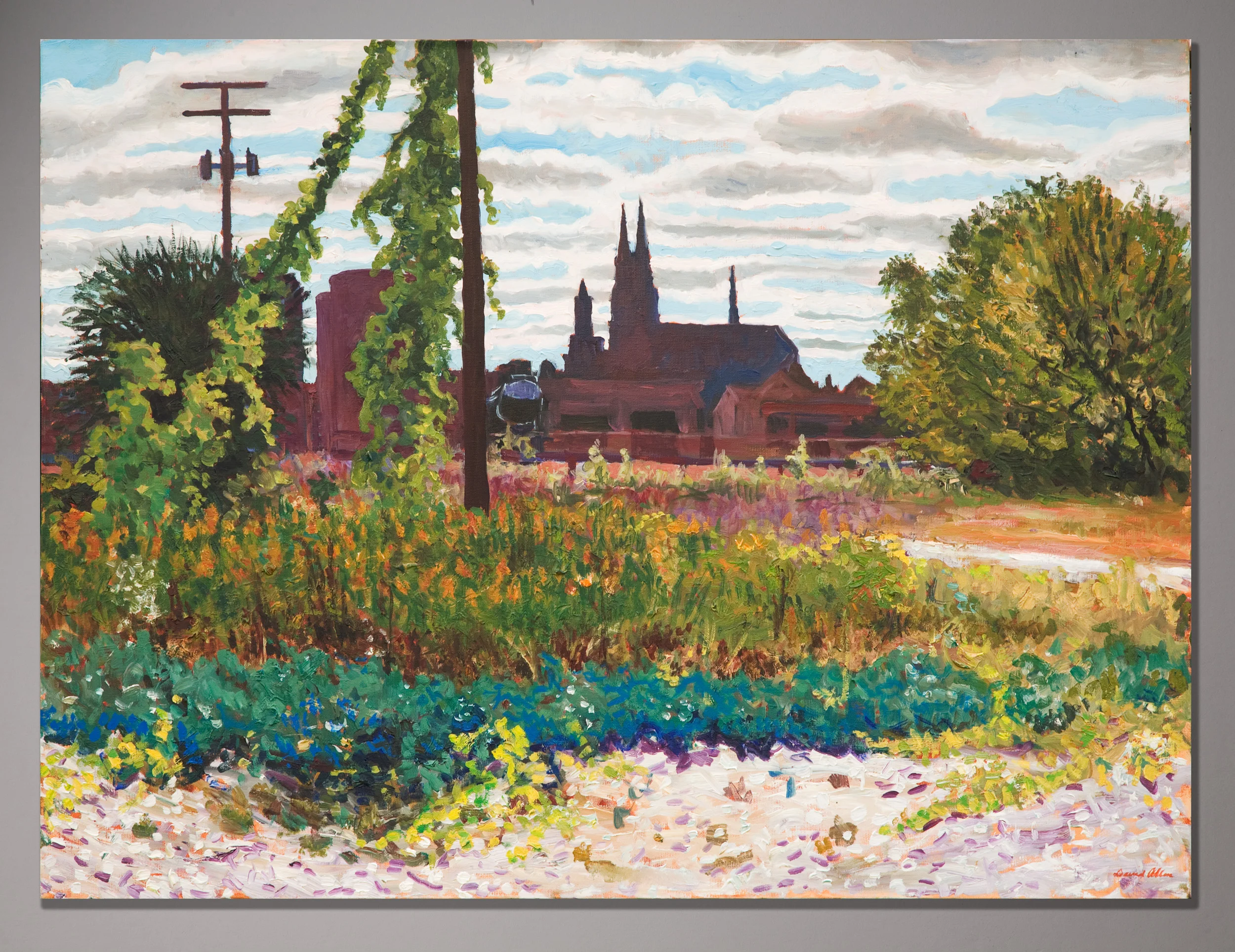"Distant View, St. Adalbert's"