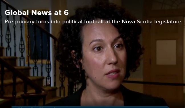 Source: &nbsp;https://globalnews.ca/video/3772936/pre-primary-turns-into-political-football-at-the-nova-scotia-legislature