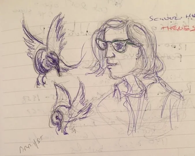 Drawing by Eduardo Sanchez