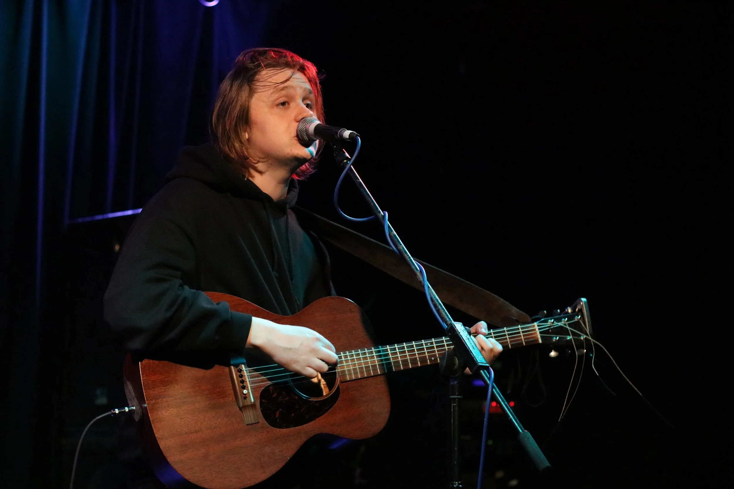 LEWIS CAPALDI PERFORMING AT ABERDEEN'S TUNNELS - 12/04/2017 PICTURE BY: COREY MCKAY PHOTOGRAPHY