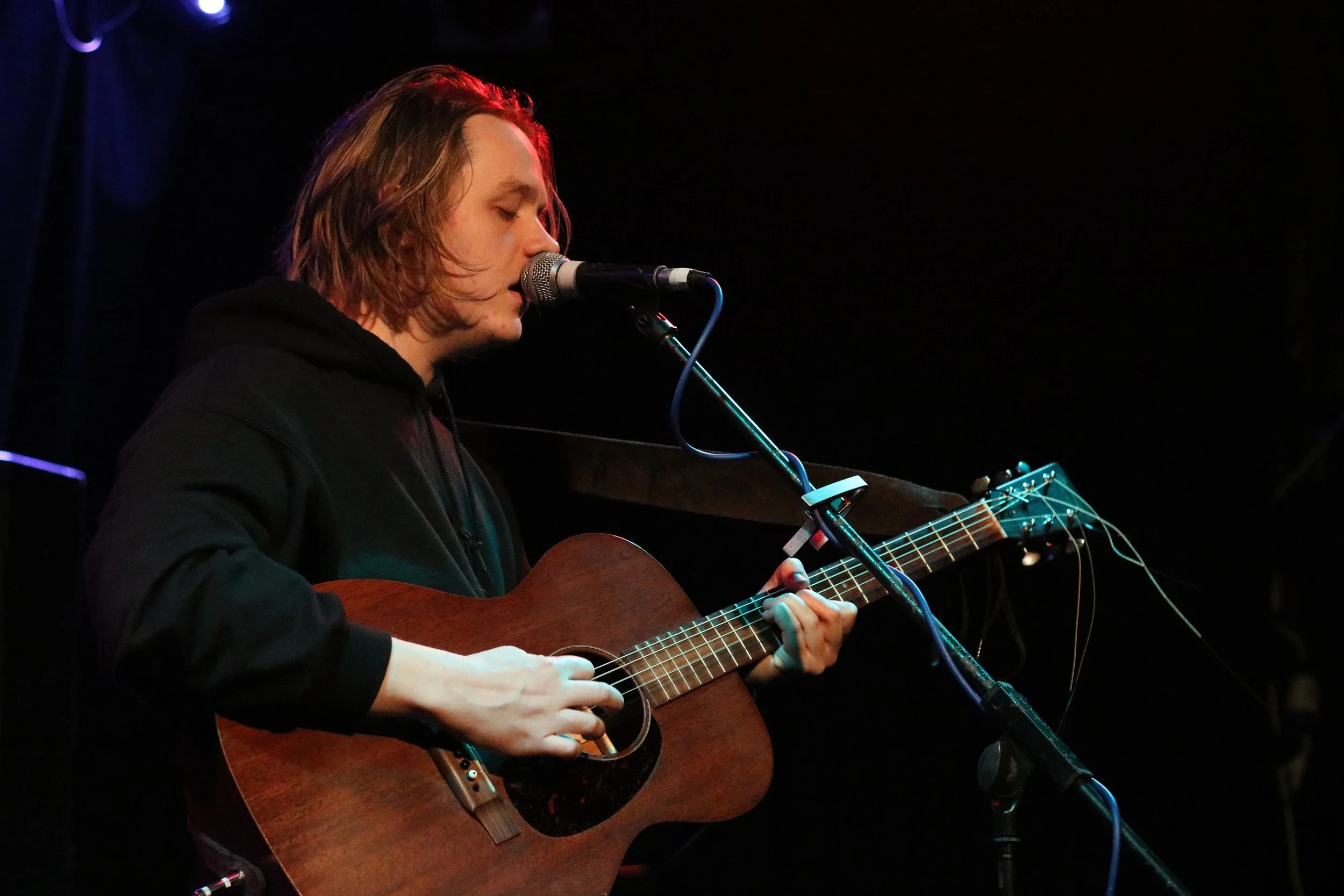 LEWIS CAPALDI PERFORMING AT ABERDEEN'S TUNNELS - 12/04/2017 PICTURE BY: COREY MCKAY