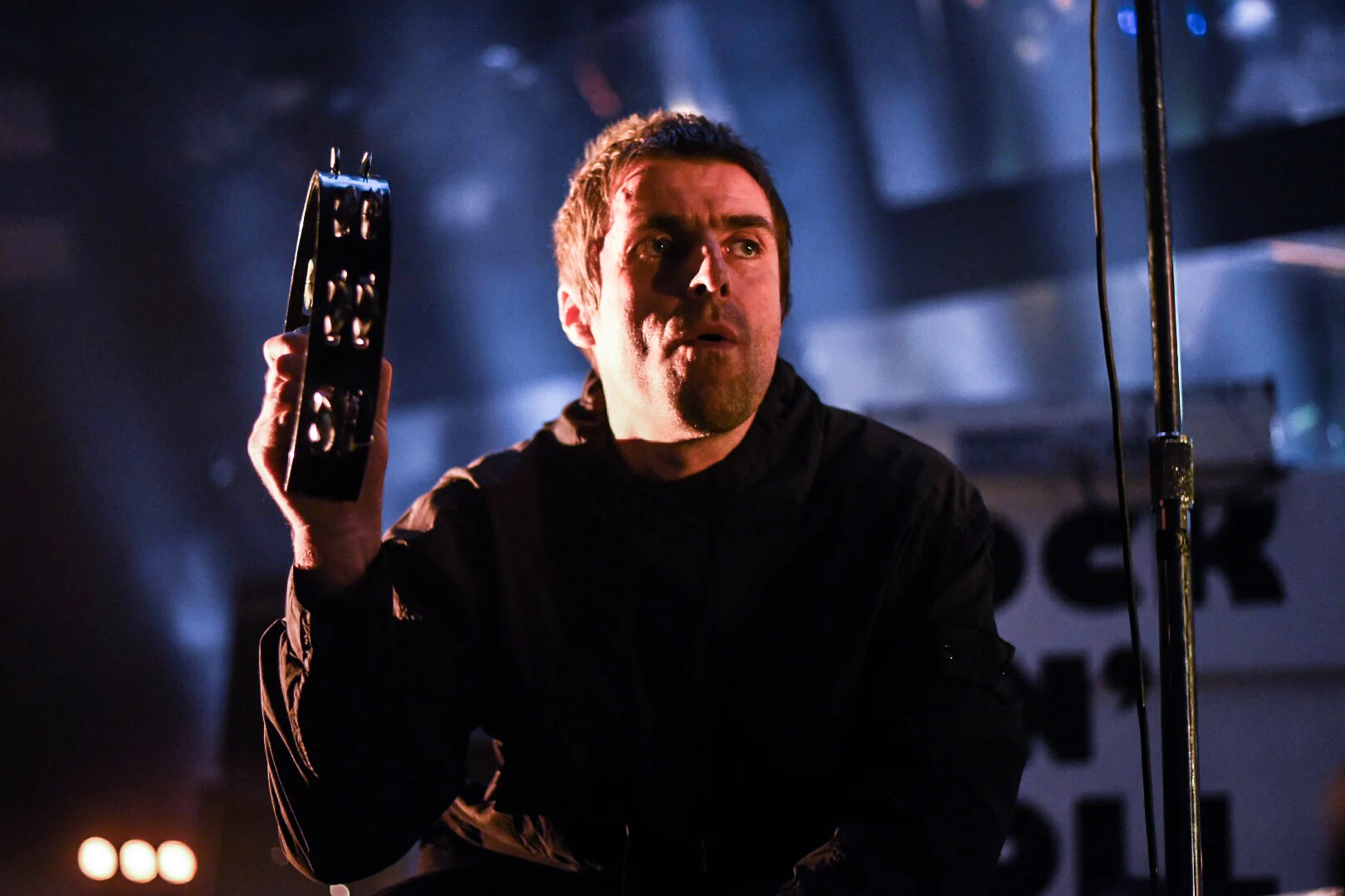 LIAM GALLAGHER PERFORMING AT GLASGOW'S BARROWLANDS - 11/06/2017 PICTURE BY: CALUM BUCHAN PHOTOGRAPHY