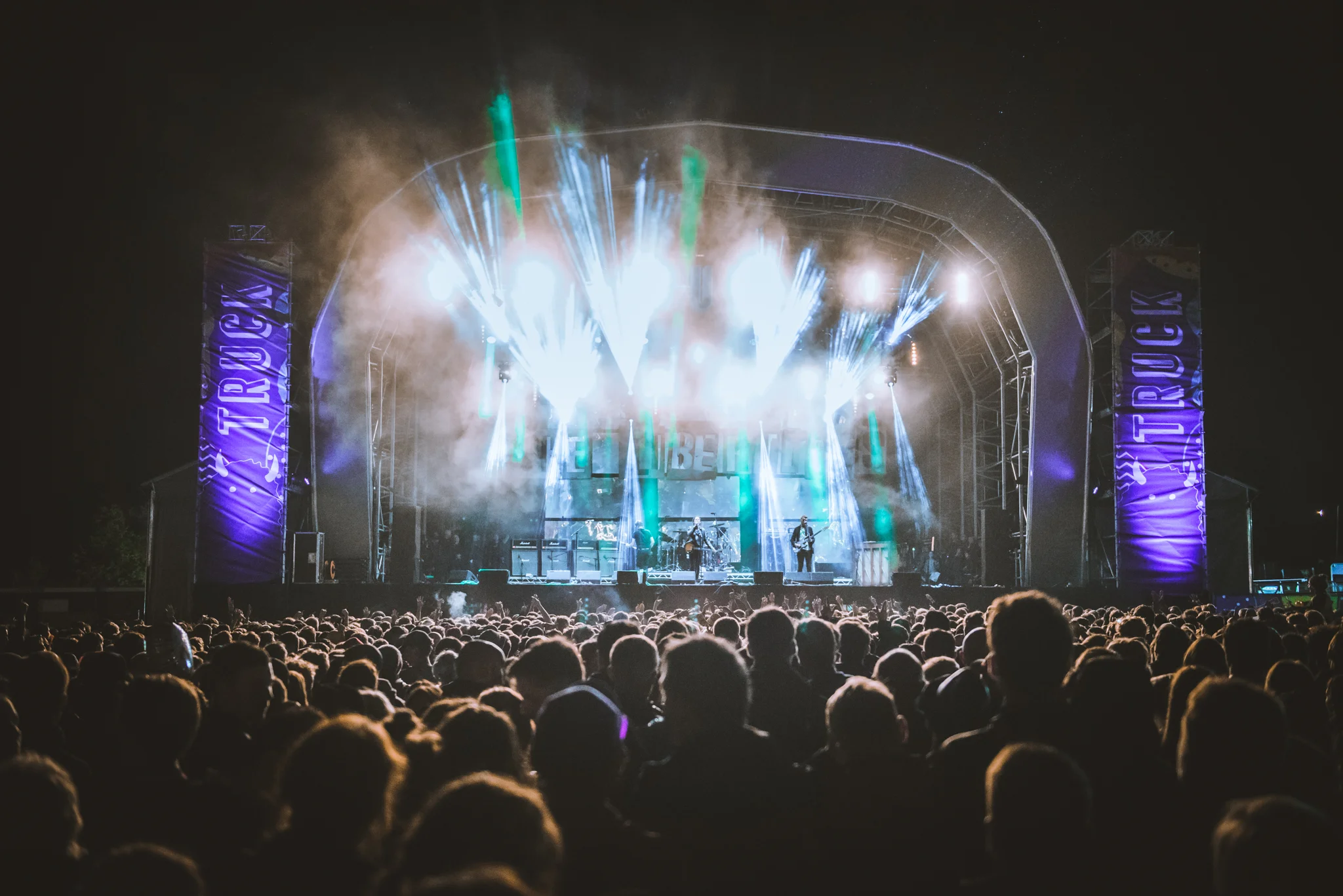 THE LIBERTINES headlining Saturday night at TRUCK FESTIVAL 2017 Photo Credit: Sarah Koury - Entirety Labs