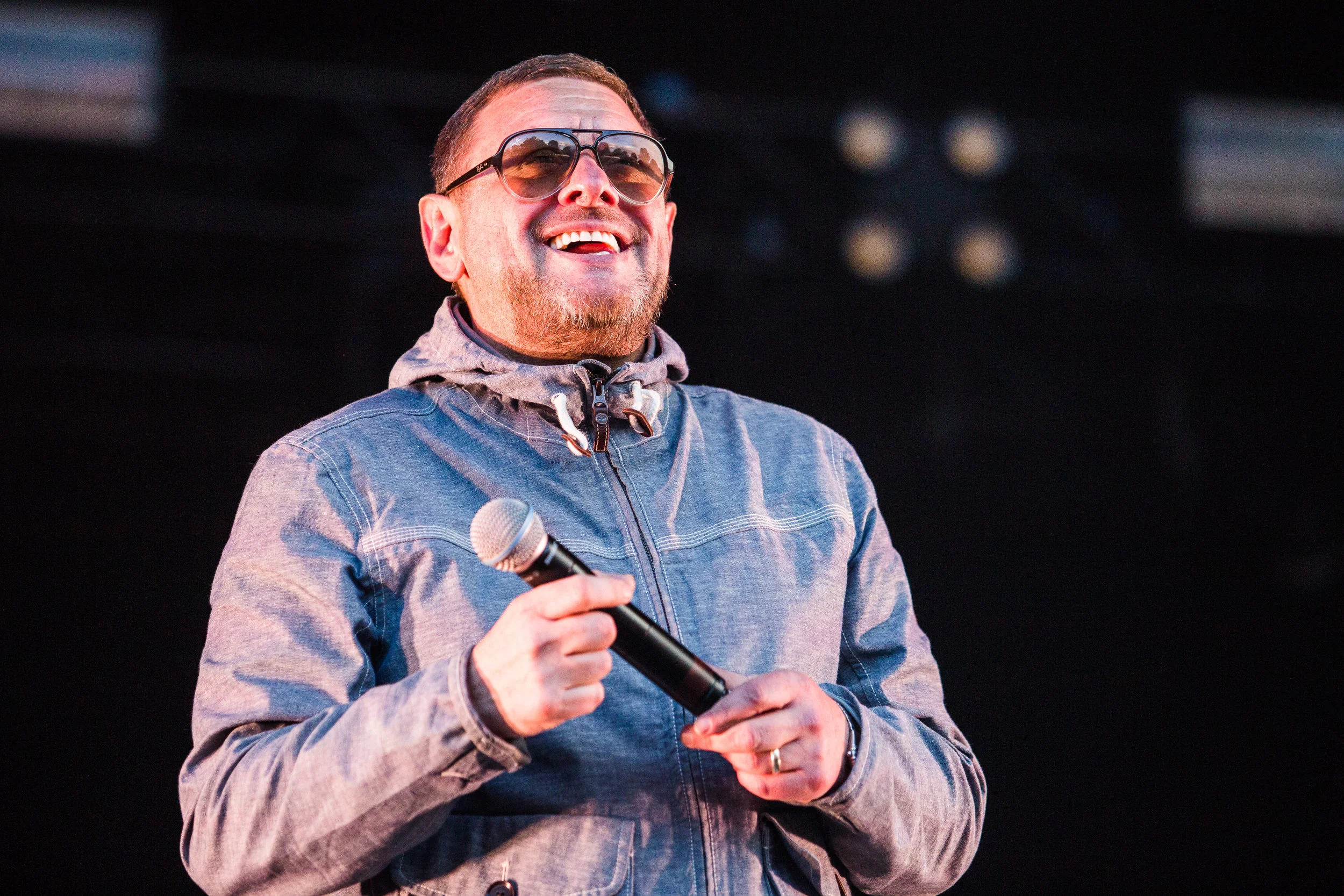 HAPPY MONDAYS PLAYING MAIN STAGE AT KENDAL CALLING 2017 - 27/07/2017 PICTURE BY: JODY HARTLEY