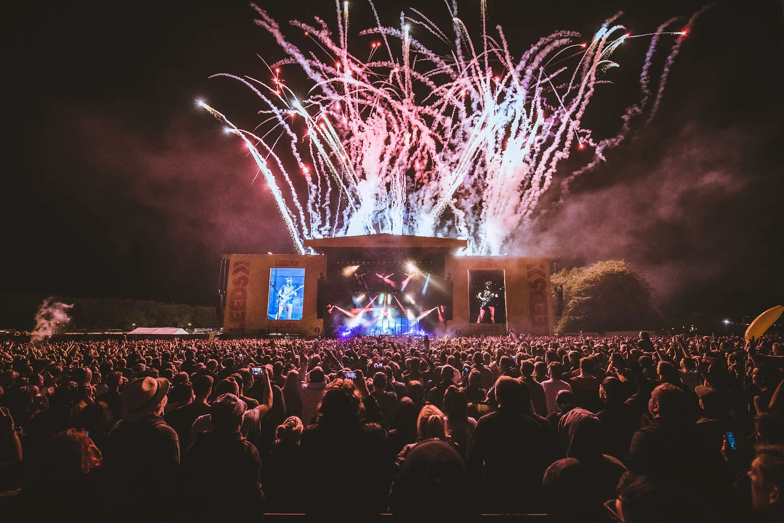 MUSE HEADLINING FRIDAY NIGHT AT LEEDS FESTIVAL 2017 - 25/08/2017 PICTURE BY: SARAH KOURY - ENTIRELY LABS