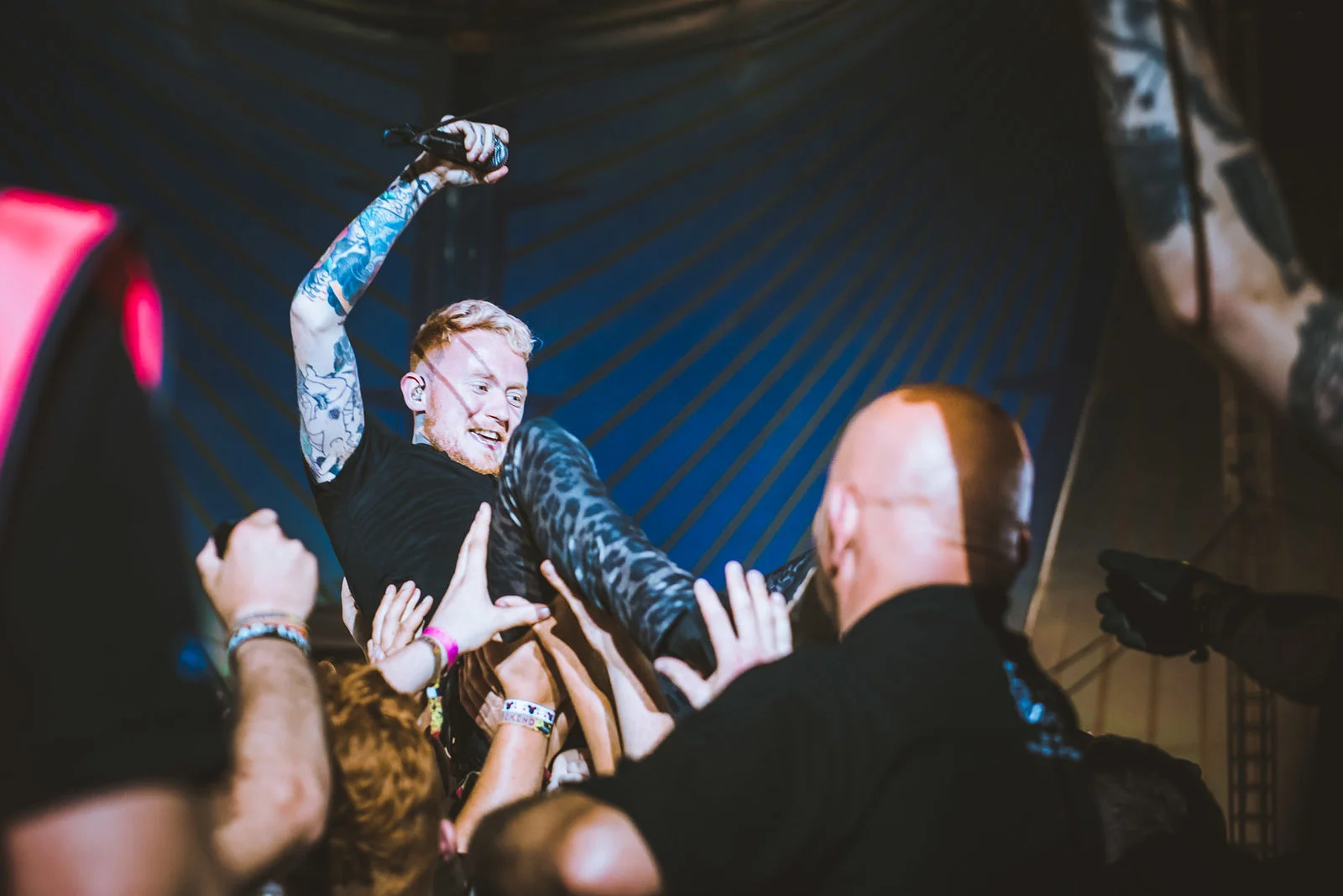 FRANK CARTER & THE RATTLESNAKES PERFORMING AT LEEDS FESTIVAL 2017 PHOTOCREDIT: Sarah Koury - Entirety Labs