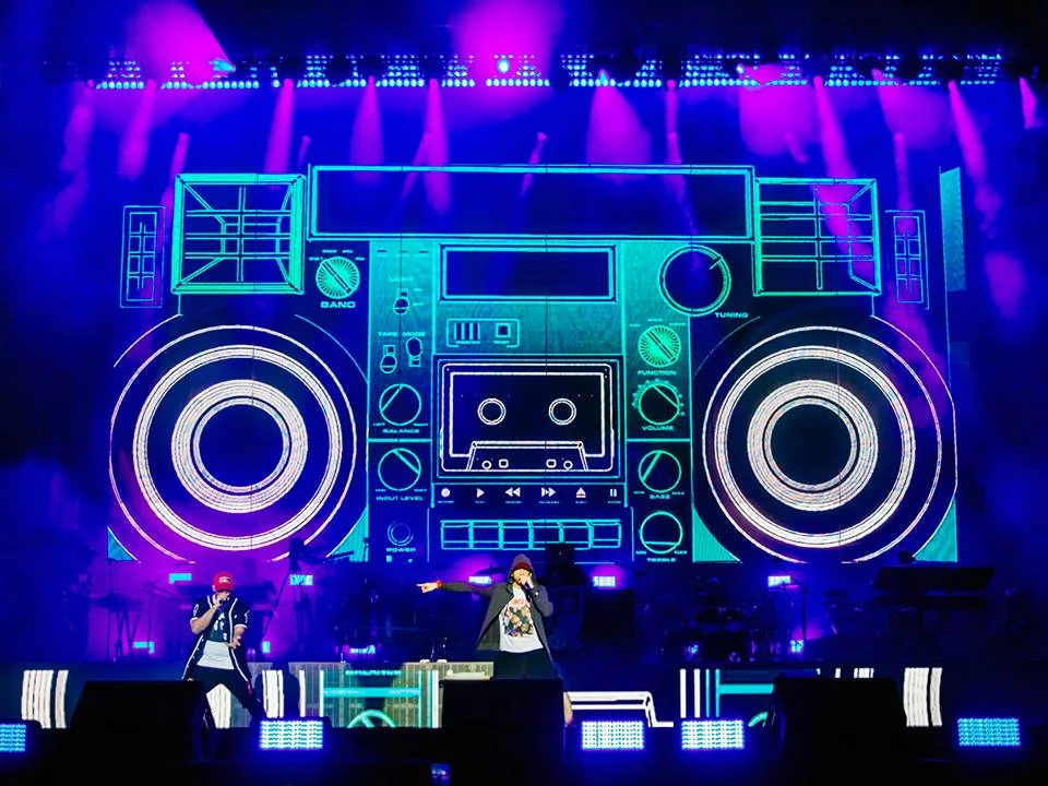 EMINEM HEADLINING DAY THREE AT LEEDS FESTIVAL 2017 - 27/08/2017 PICTURE BY: JEREMY DEPUTAT