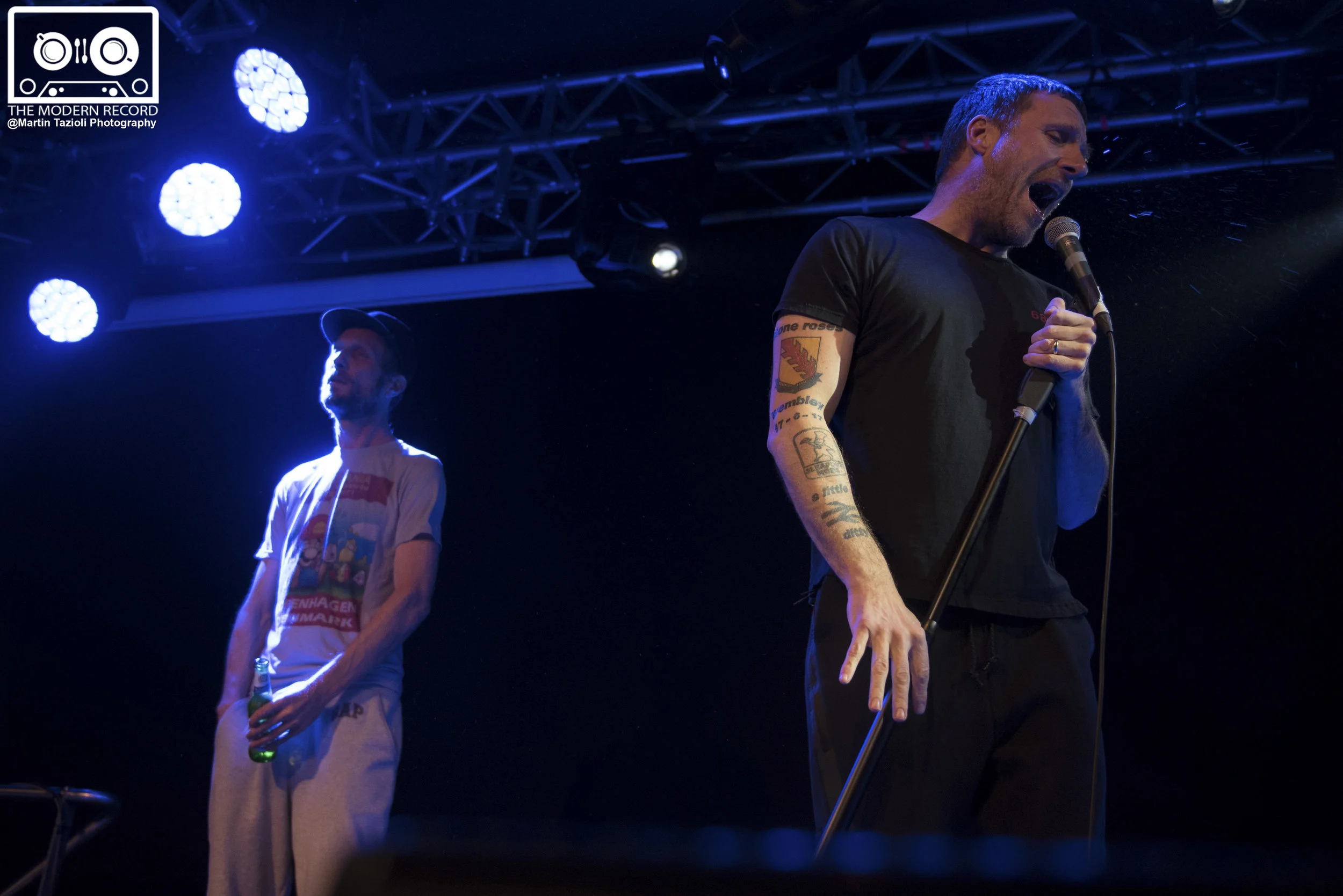 SLEAFORD MODS PERFORMING AT EDINBURGH'S LIQUID ROOMS - 06/10/2017 PICTURE BY: MARTIN TAZIOLI PHOTOGRAPHY