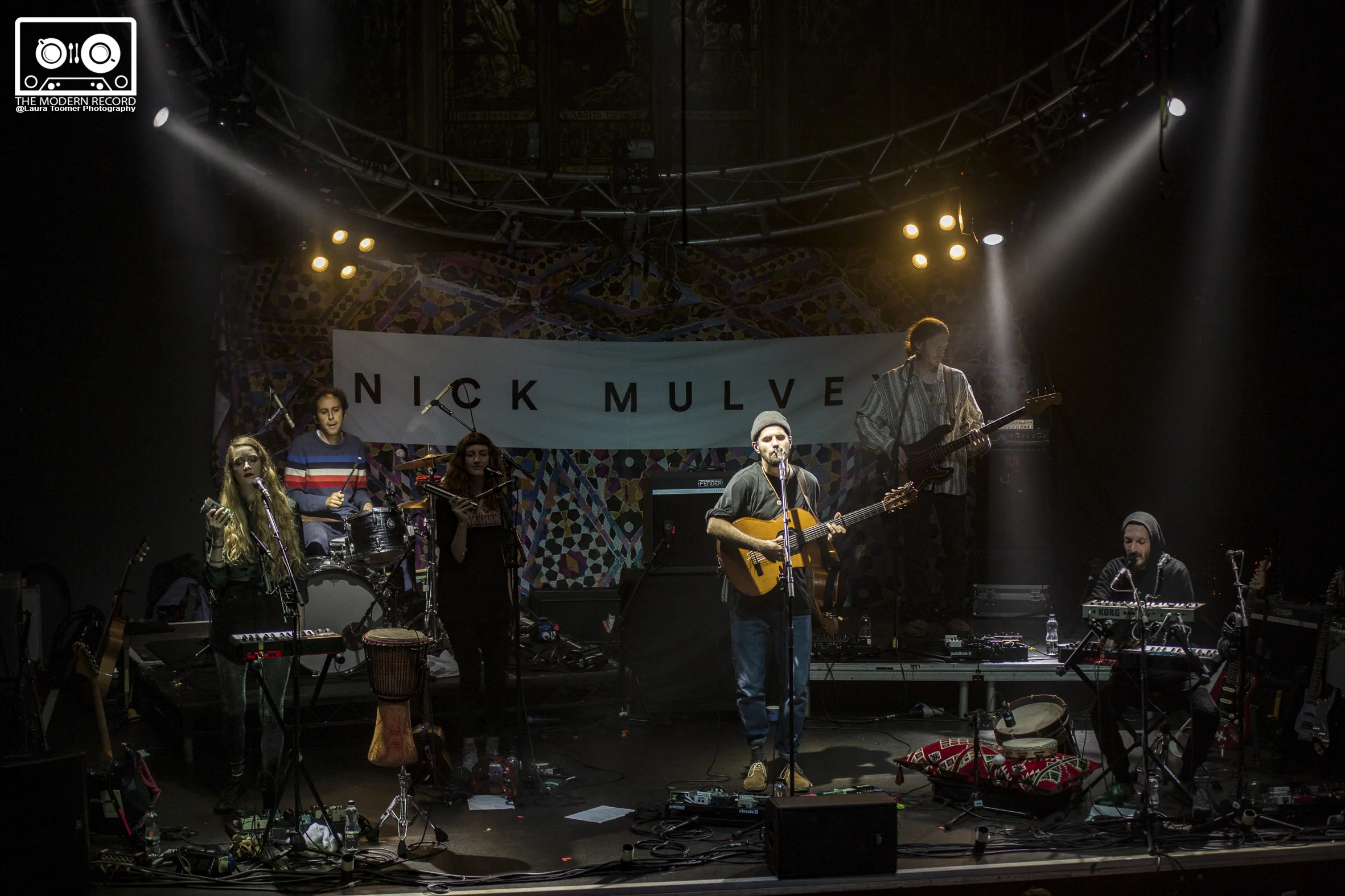 NICK MULVEY PERFORMING AT LEEDS'S CHURCH VENUE - 07/10/2017 PICTURE BY: LAURA TOOMER PHOTOGRAPHY