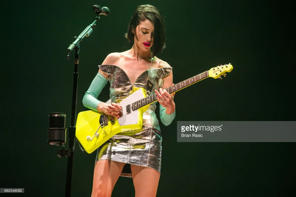 ST. VINCENT PERFORMING TO SOLD OUT CROWD AT LONDON'S O2 BRIXTON ACADEMY - 17/10/2017 PICTURE BY: BRIAN RASIC - GETTY IMAGES