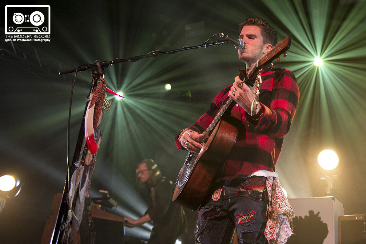 KALEO PERFORMING TO SOLD OUT CROWD AT GLASGOW'S BARROWLANDS - 03/11/2017 PICTURE BY: STUART WESTWOOD PHOTOGRAPHY