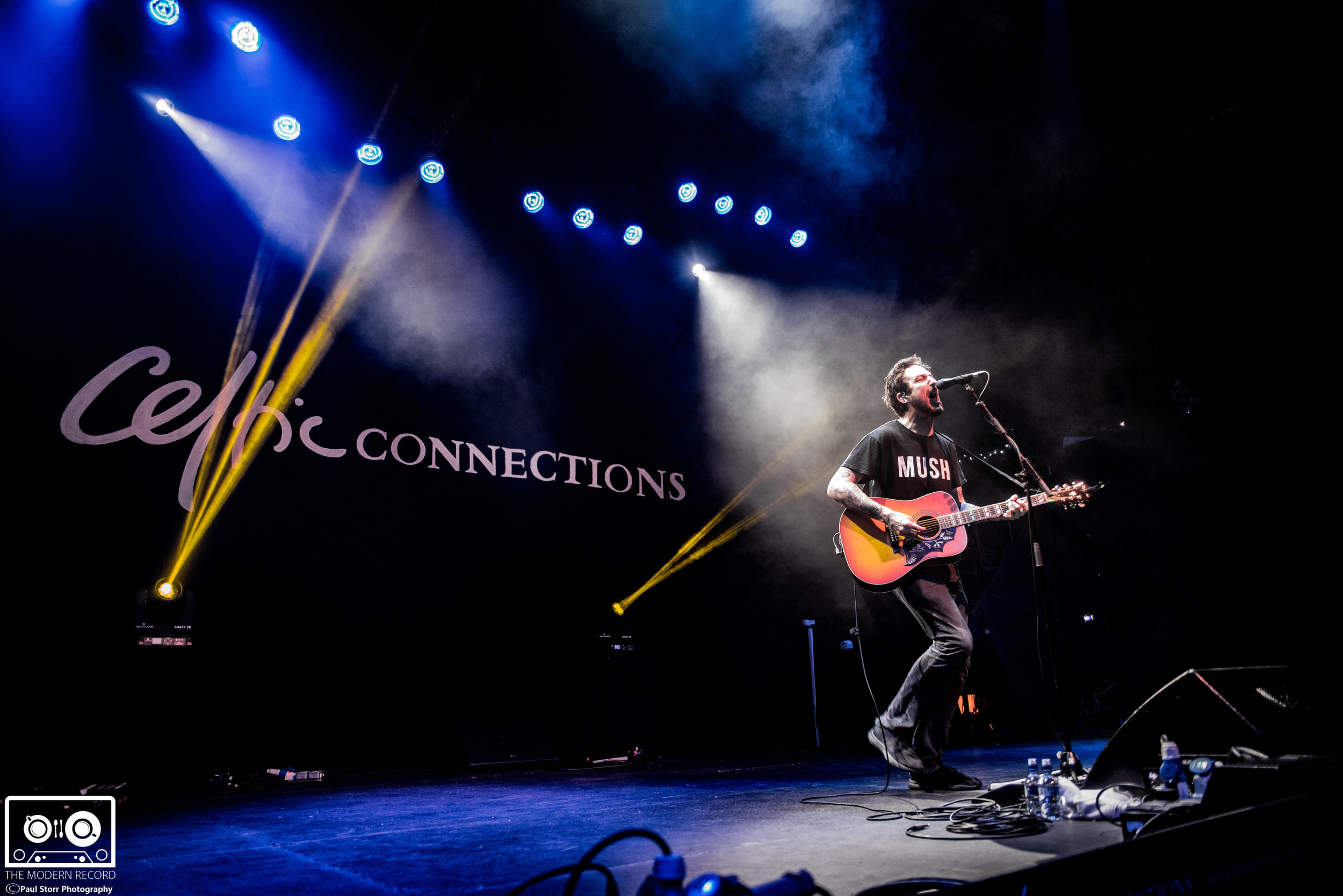 FRANK TURNER PERFORMING AT GLASGOW'S OLD FRUITMARKET - 23.1.2018 PICTURE BY: PAUL STORR PHOTOGRAPHY