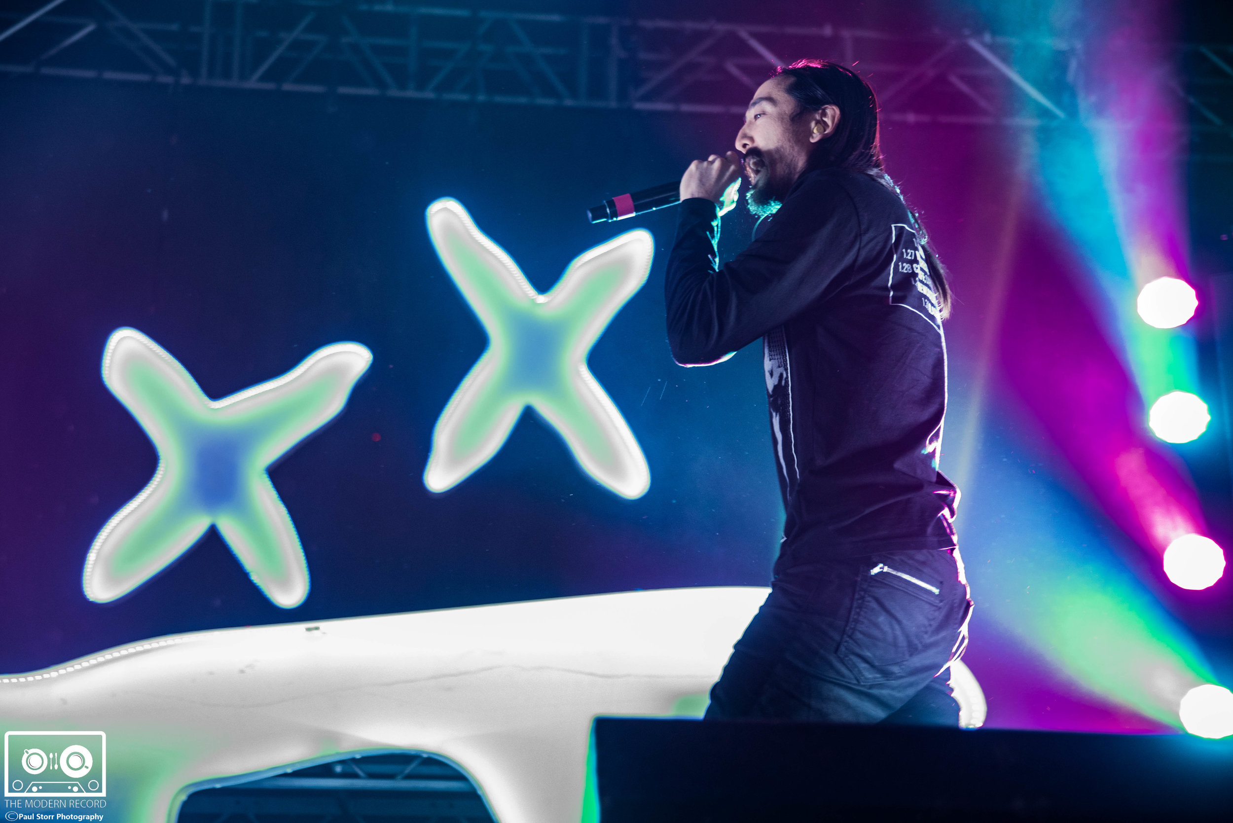 STEVE AOKI PERFORMING AT GLASGOW'S O2 ACADEMY - 30.1.2018 PICTURE BY: PAUL STORR PHOTOGRAPHY