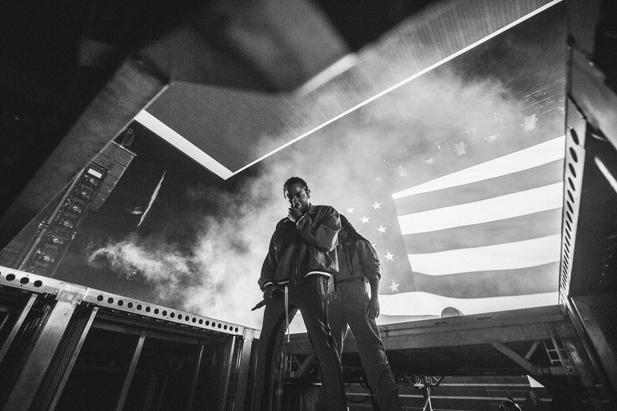 Kendrick Lamar live on the DAMN. tour by Top Dawg Entertainment