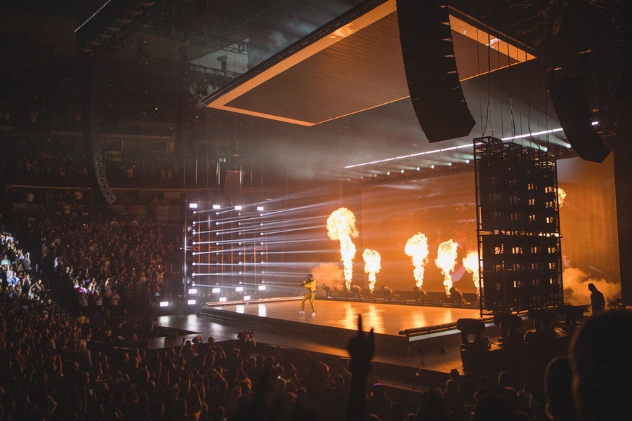 Kendrick Lamar live on the DAMN. tour by Top Dawg Entertainment