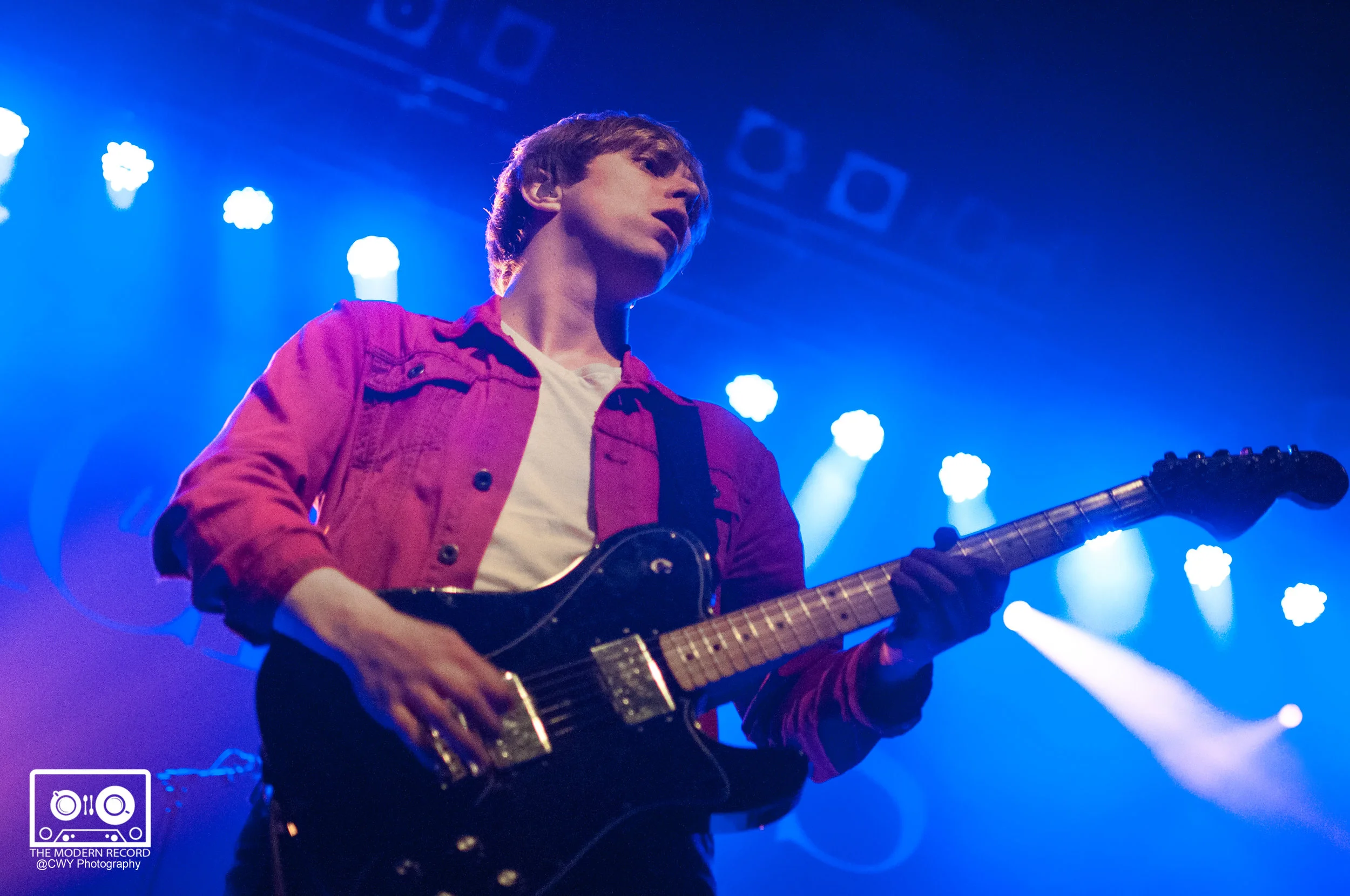 THE XCERTS PERFORMING AT GLASGOW'S O2 ABC - 23.02.2018 PICTURE BY: CWY PHOTOGRAPHY