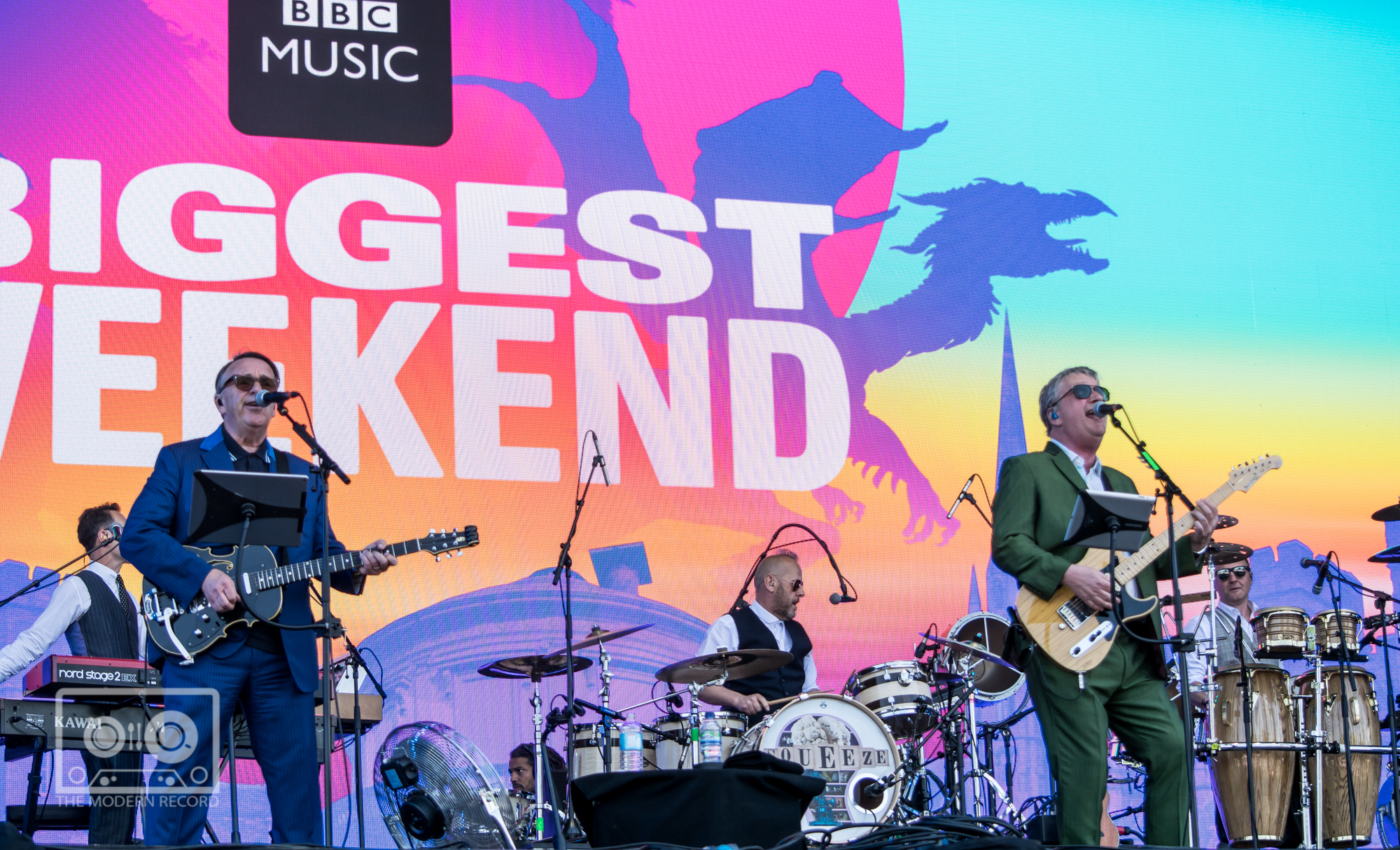 SQUEEZE OPENING UP DAY TWO OF BBC BIGGEST WEEKEND IN PERTH - 26.05.2018 PICTURE BY: STEPHEN WILSON PHOTOGRAPHY