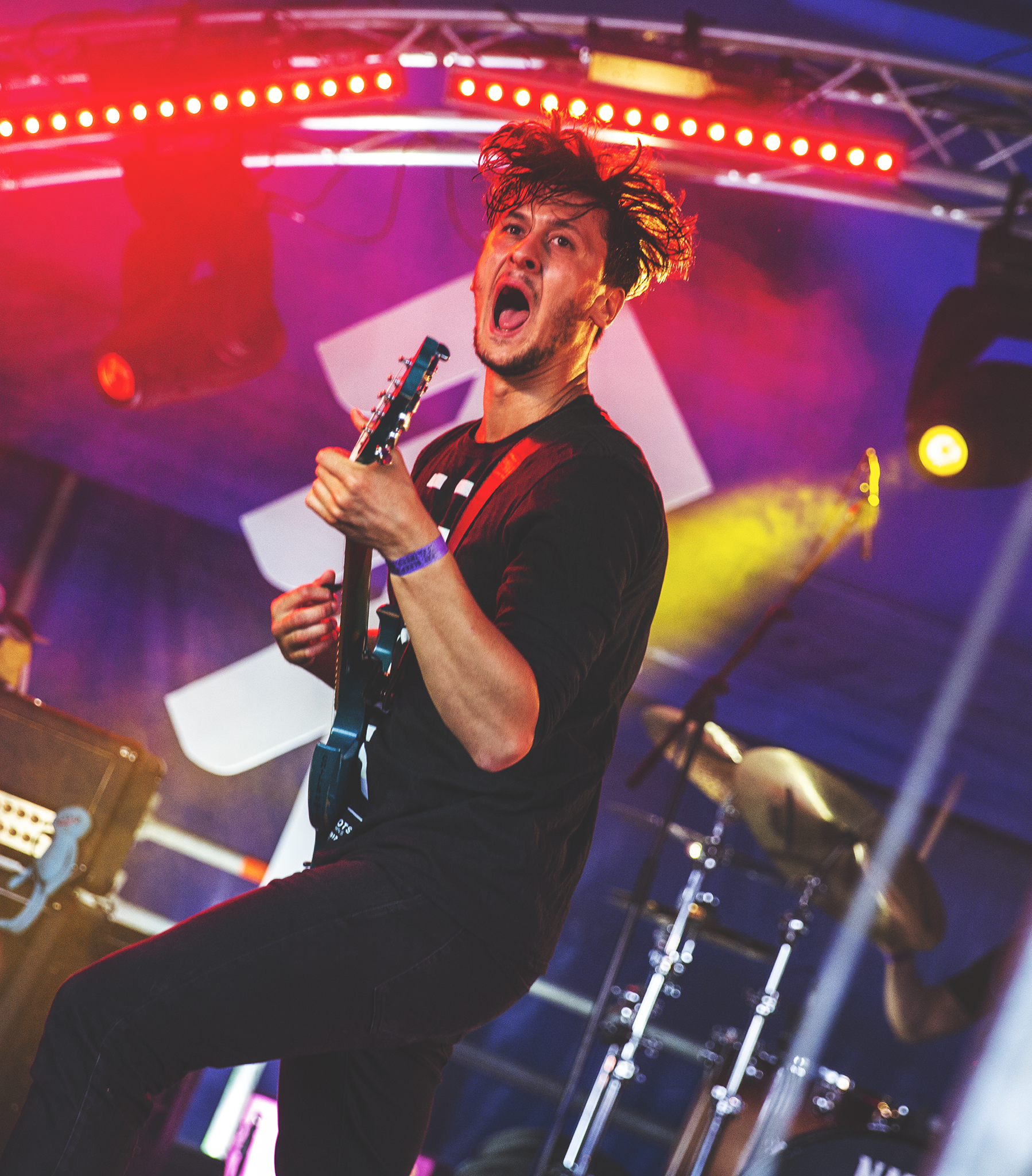 PRESS TO MERCO PERFORMING AT DAY ONE OF 2000TREES FESTIVAL 2018 - 12.07.2018 PICTURE BY: SEAN FRANCIS PHOTOGRAPHY