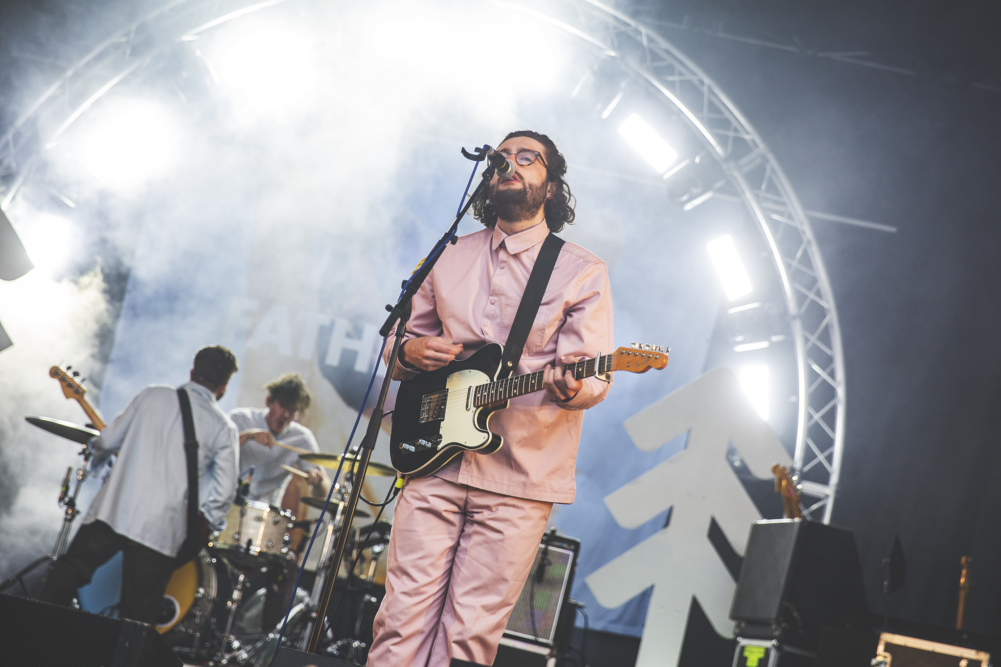 FATHERSON PERFORMING AT DAY TWO OF 2000TREES FESTIVAL 2018 - 13.07.2018 PICTURE BY: SEAN FRANCIS PHOTOGRAPHY