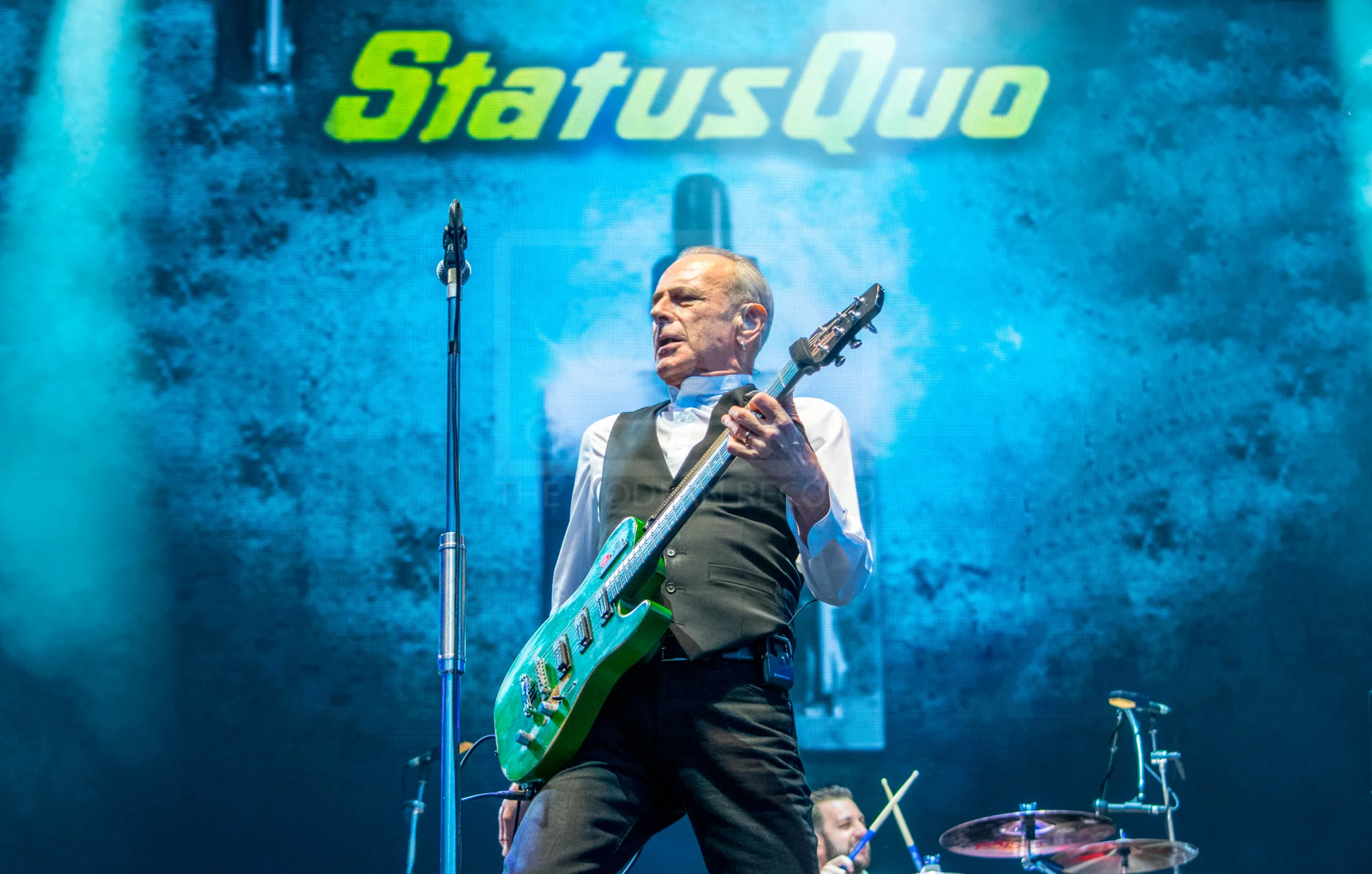 STATUS QUO PERFORMING AT REWIND! SCOTLAND - SUNDAY - 22.08.2018 PICTURE BY: STEPHEN WILSON PHOTOGRAPHY