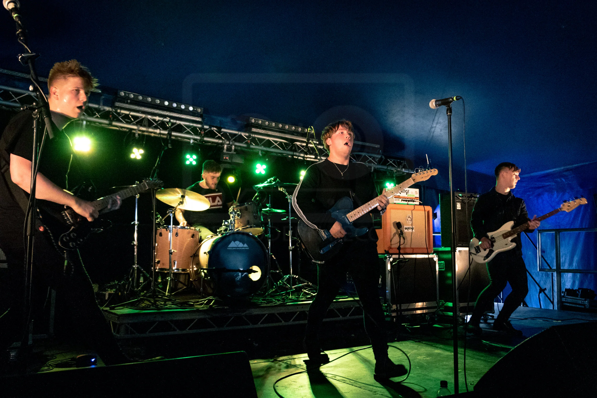 RETRO VIDEO CLUB PERFORMING AT BELLADRUM TARTAN HEART FESTIVAL 2018 - 04.08.2018 PICTURE BY: KENDALL WILSON PHOTOGRAPHY