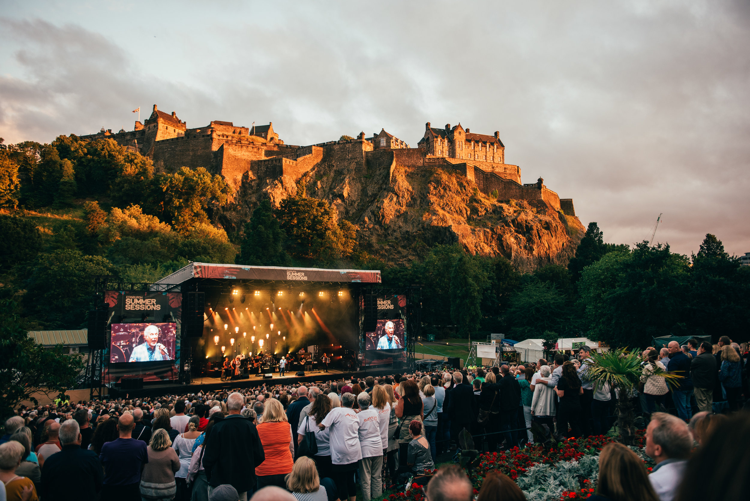 SIR TOM JONES KICKS OFF FIRST EVER EDINBURGH SUMMER SESSIONS CONCERT SERIES! - 06.08.2018 PICTURE BY: RYAN JOHNSTON