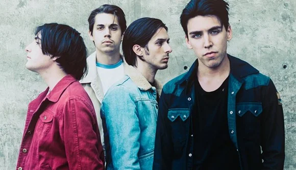 THE MODERN RECORD INTERVIEWS: 'BAD SUNS' AT GLASGOW GARAGE (ATTIC BAR), GLASGOW