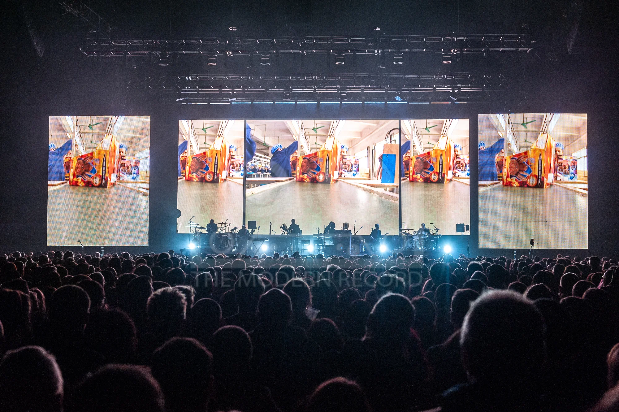 MASSIVE ATTACK PERFORMING AT THE SSE HYDRO IN GLASGOW - 28.01.2019 PICTURE BY: ROBERTO RICCIUTI PHOTOGRAPHY
