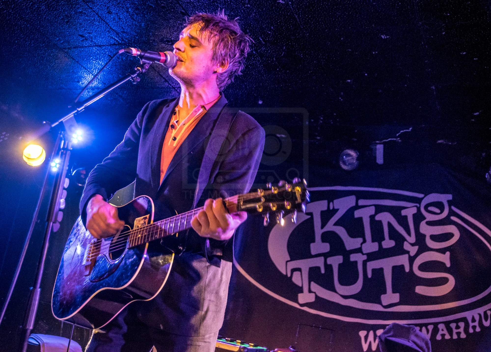 PETER DOHERTY PERFORMING AT GLASGOW’S KING TUT’S WAH WAH HUT - 28.01.2019 PICTURE BY: STEPHEN WILSON PHOTOGRAPHY