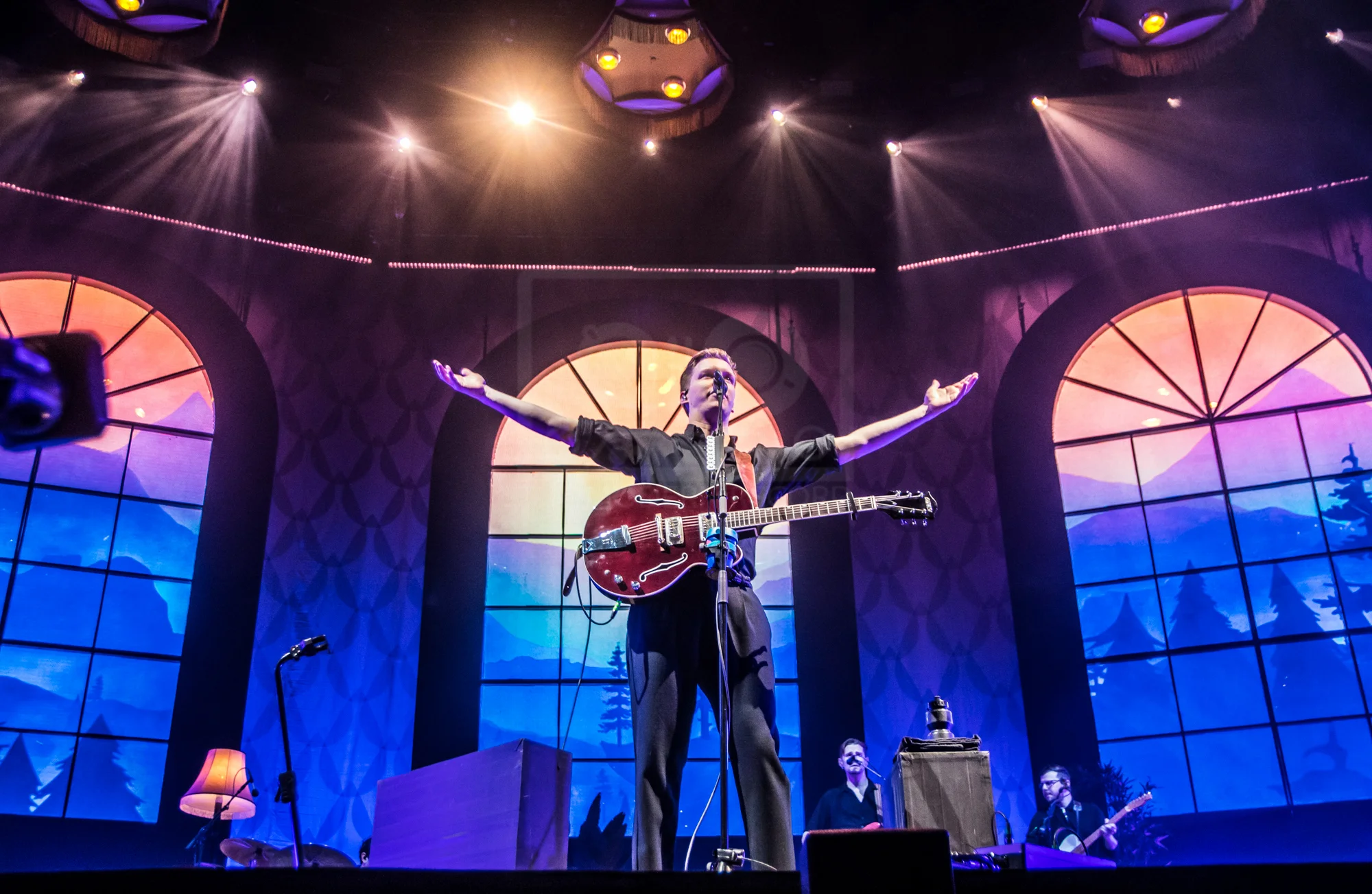 GEORGE EZRA PERFORMING AT GLASGOW’S SSE HYDRO - 15.03.2019 PICTURE BY: STEPHEN WILSON PHOTOGRAPHY
