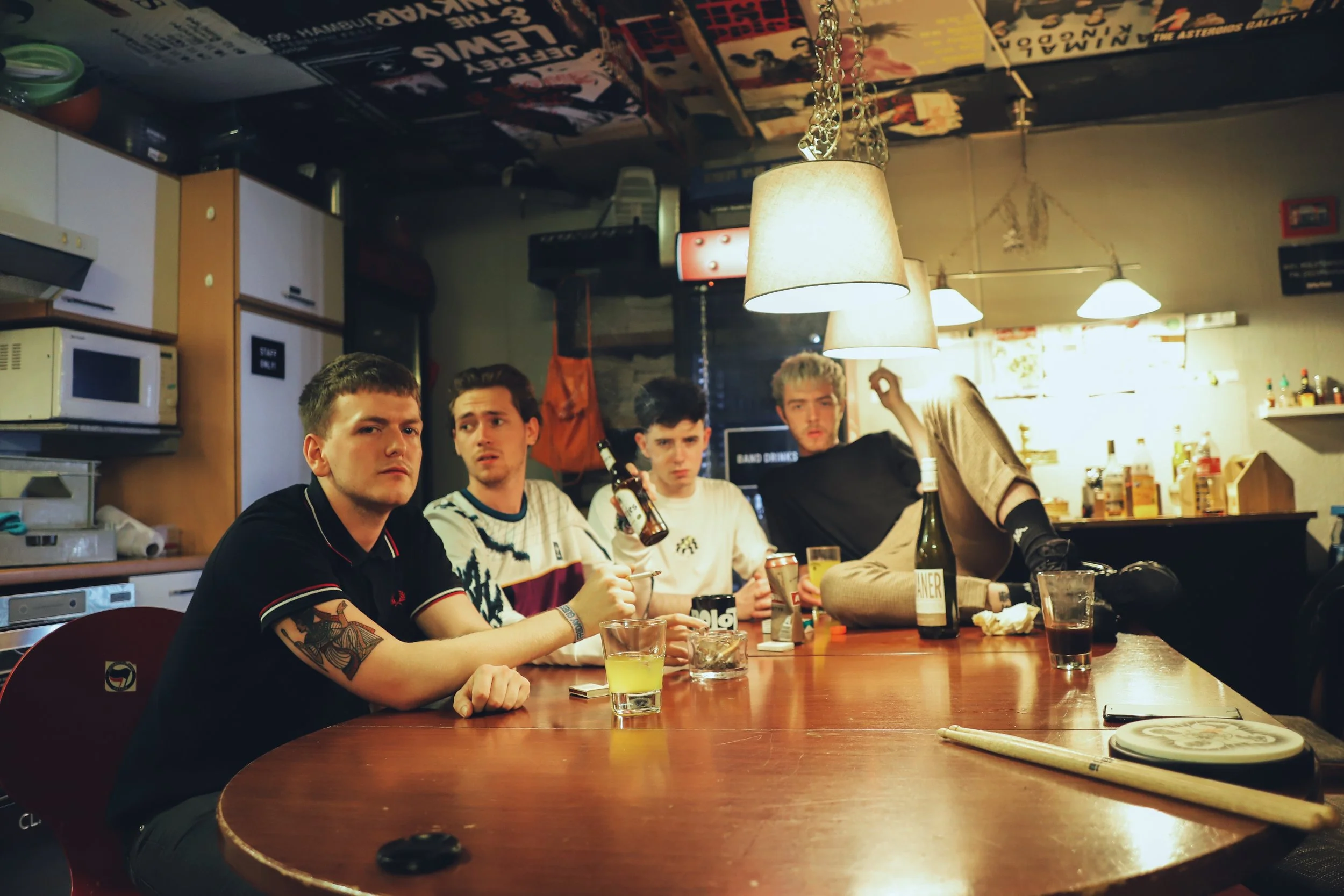 The Dunts set to play Edinburgh's Caves this evening.