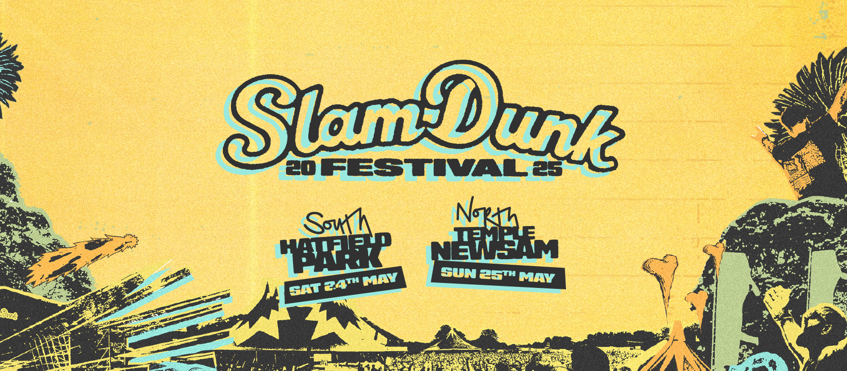Slam Dunk Festival 2025 stage times are officially out