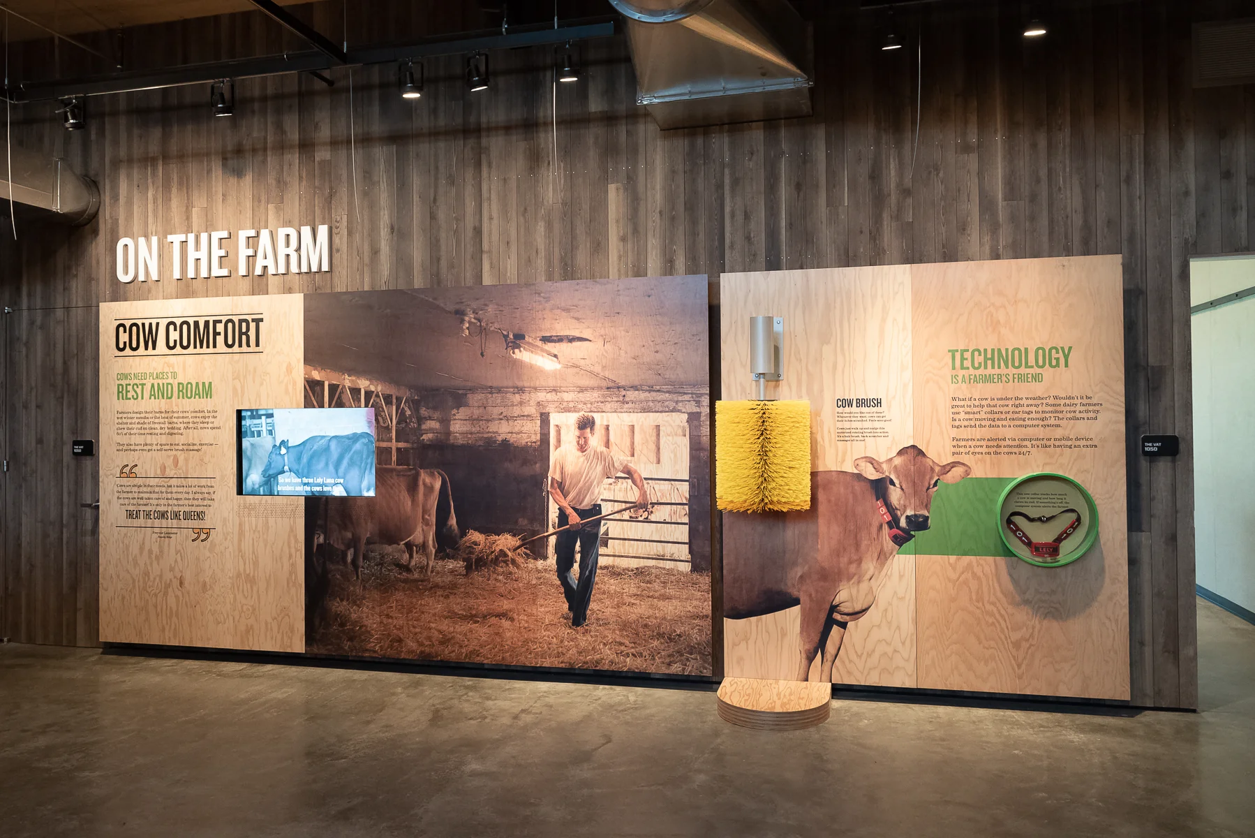 Formations fabricated a multitude of experiences designed to draw the visitor into engagement—direct-print-onto-plywood graphics, artifacts and touchable objects, and an AV program.