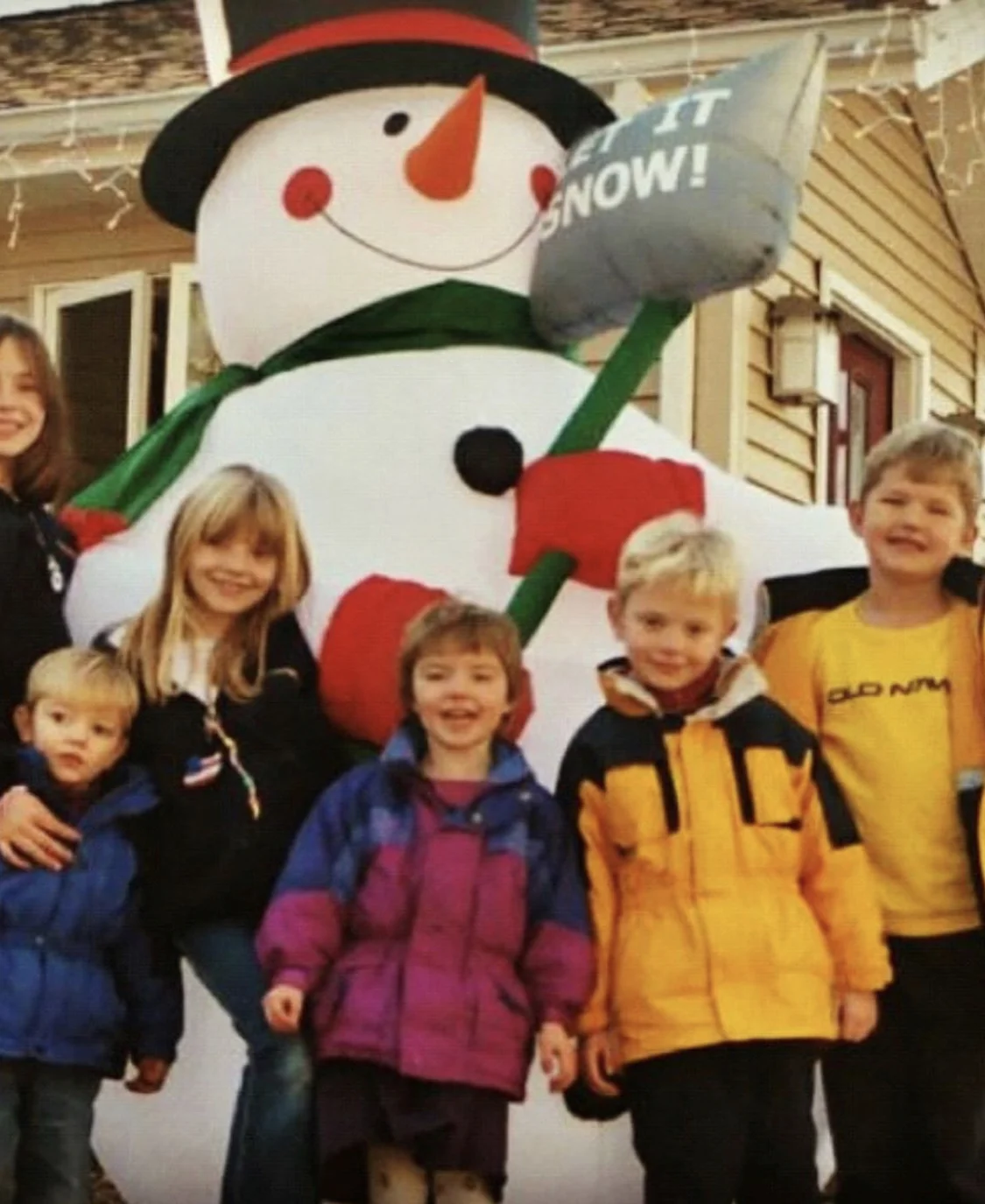 My family (Left to right) Chloe, Noah, Grace, Lilly, Christian, Wes.